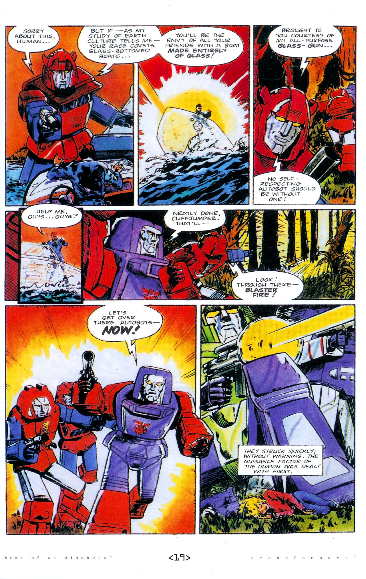 Read online The Transformers: Best of UK: Dinobots comic -  Issue #2 - 22
