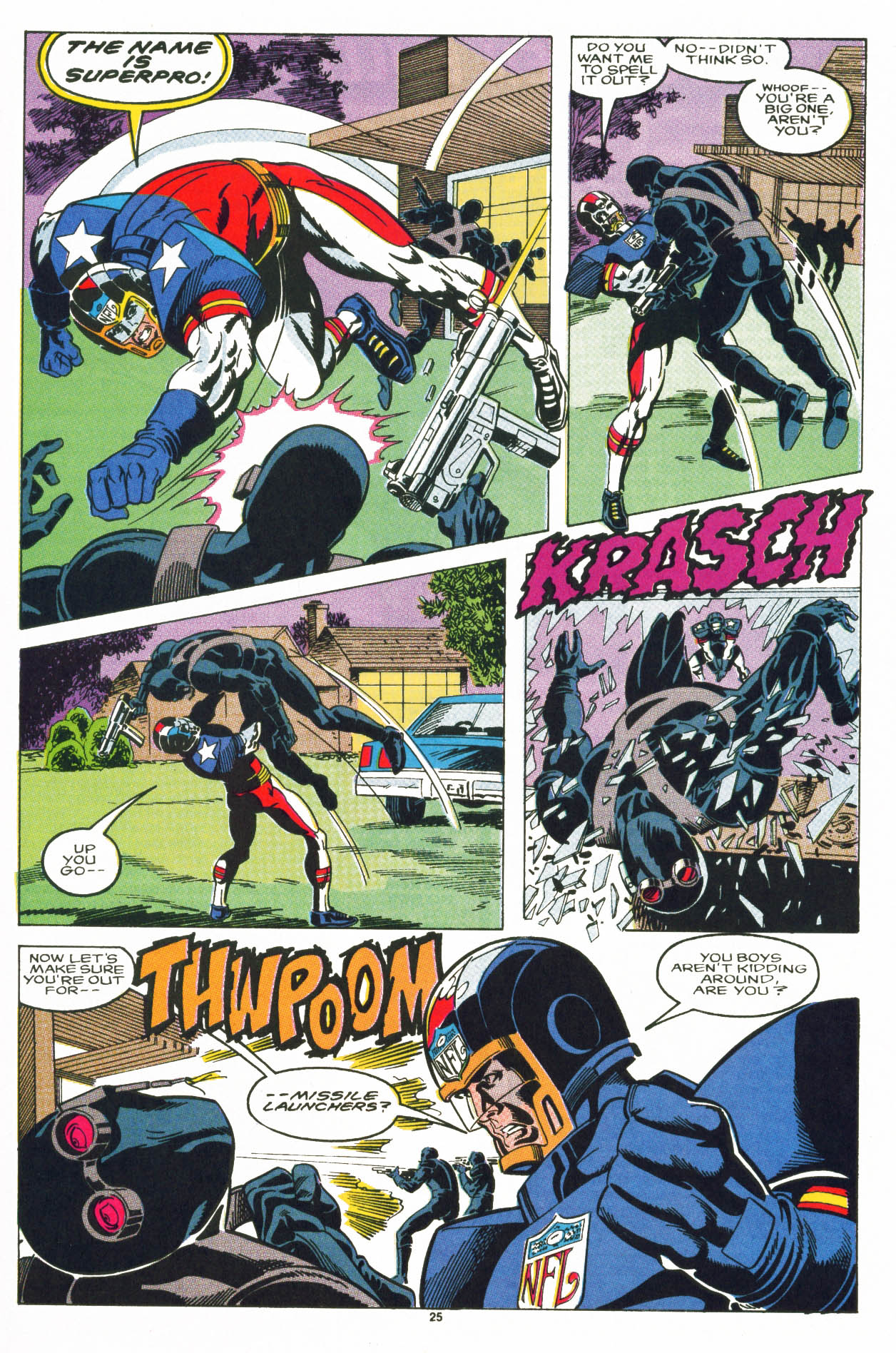 Read online NFL SuperPro comic -  Issue #1 - 20