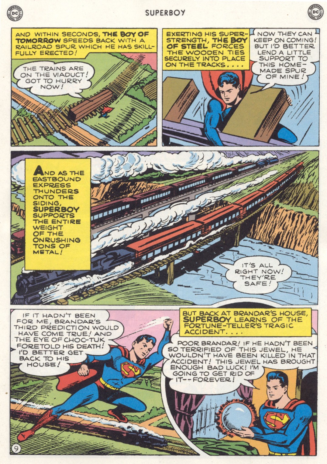 Superboy (1949) 1 Page 9