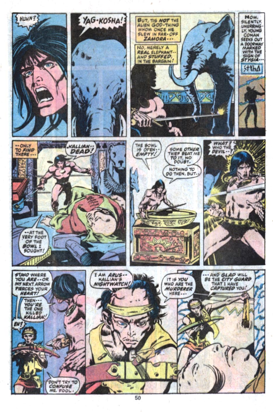 Read online Giant-Size Conan comic -  Issue #4 - 40