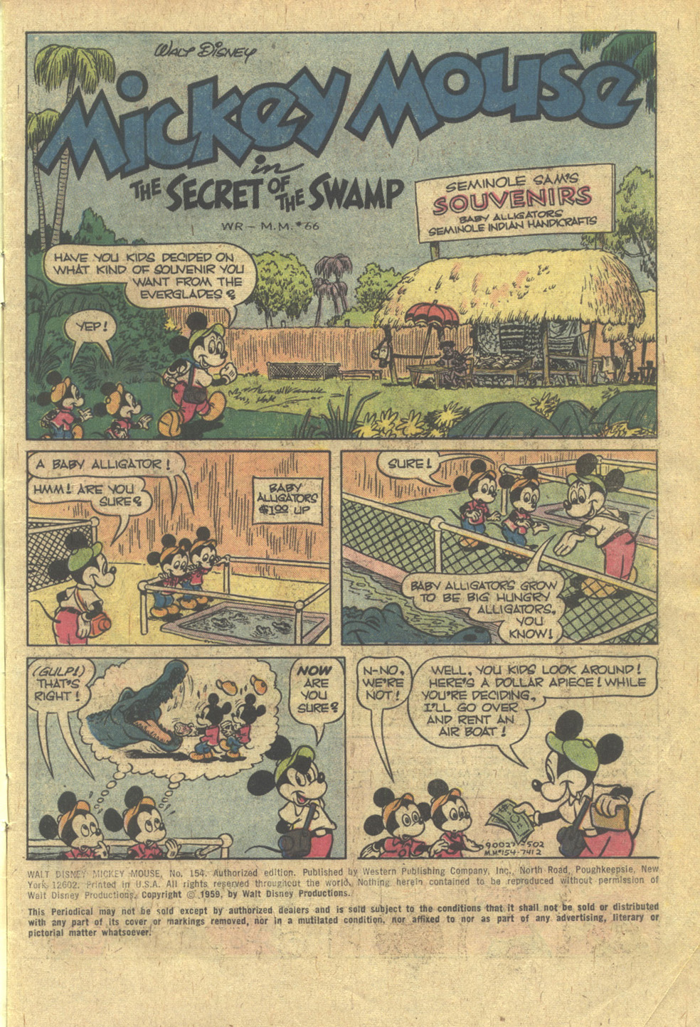 Read online Walt Disney's Mickey Mouse comic -  Issue #154 - 3