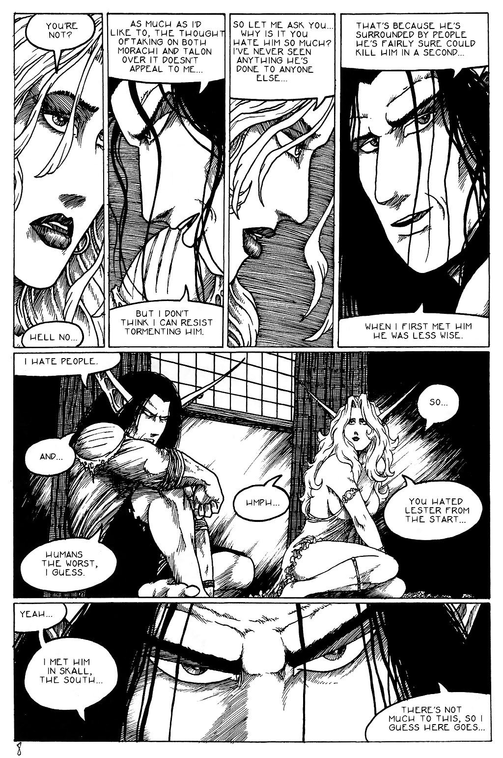 Read online Poison Elves (1995) comic -  Issue #7 - 10