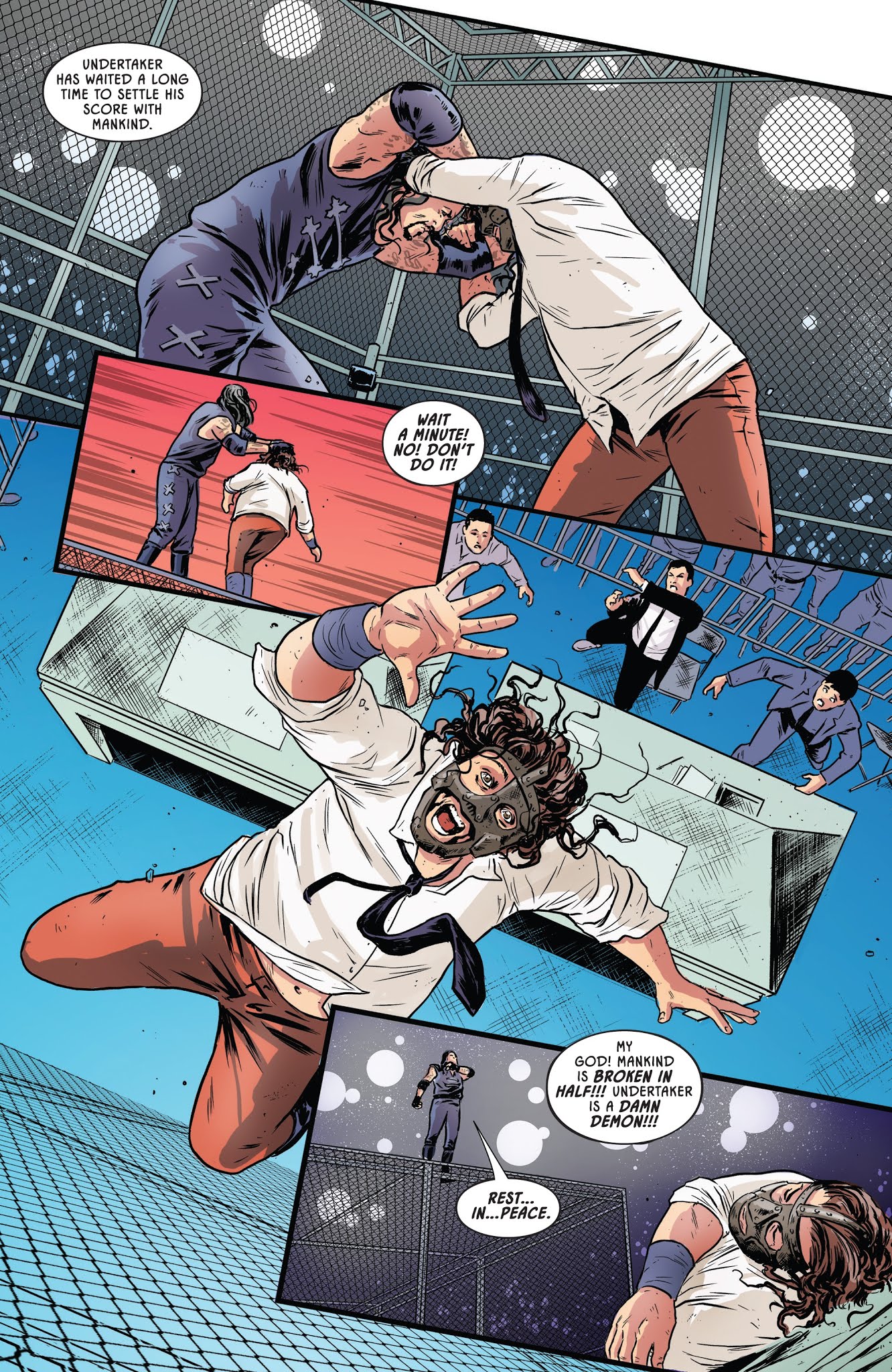 Read online WWE: Undertaker comic -  Issue # TPB - 54
