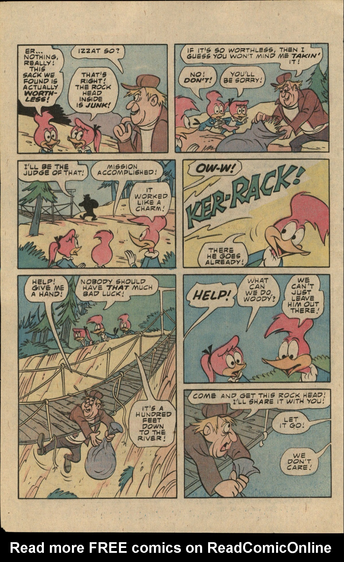 Read online Walter Lantz Woody Woodpecker (1962) comic -  Issue #167 - 24