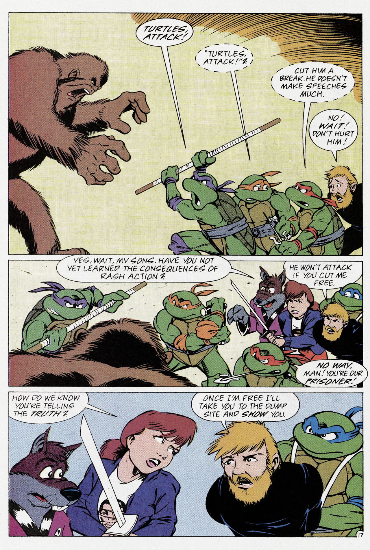 Read online Teenage Mutant Ninja Turtles Adventures (1989) comic -  Issue # _Special 1 - 19