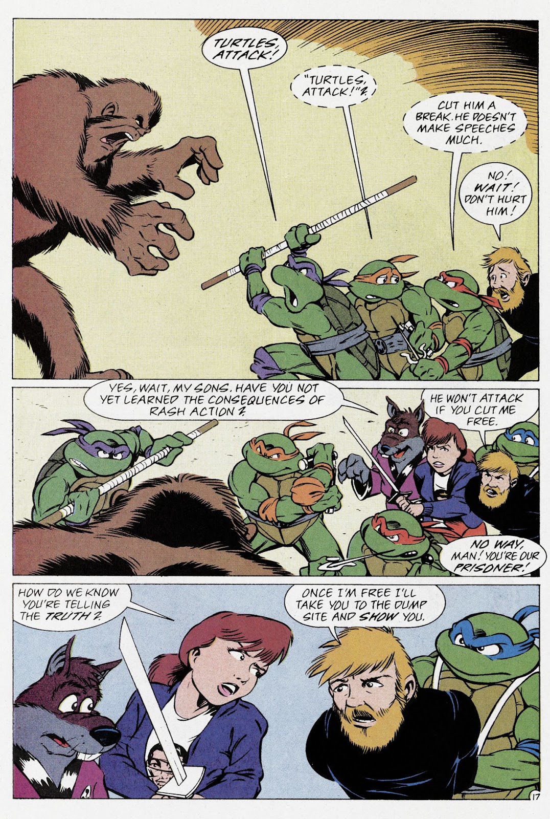 Teenage Mutant Ninja Turtles Adventures (1989) issue Special 1 - Page 19