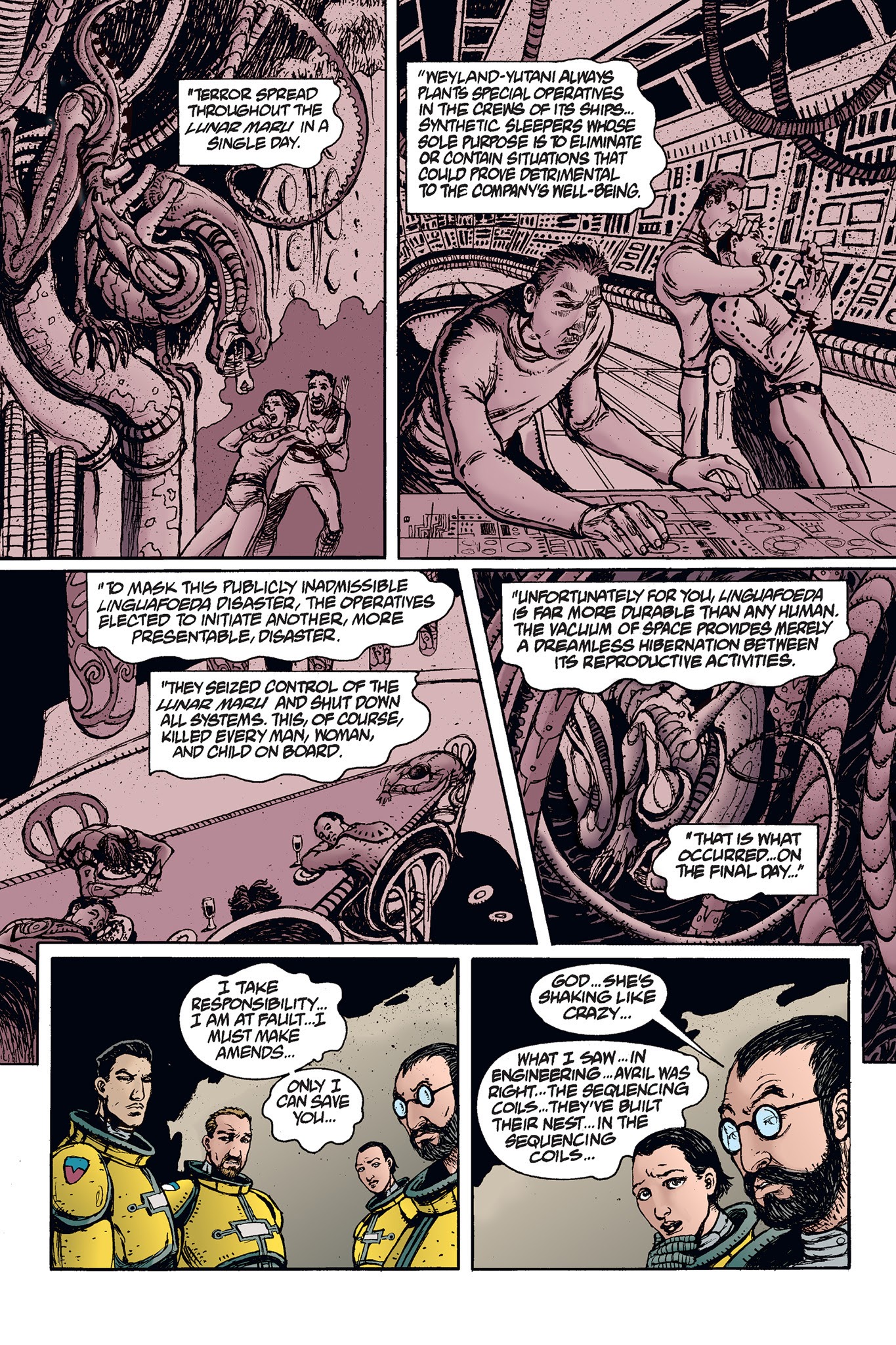 Read online Aliens: Havoc comic -  Issue # _TPB - 33