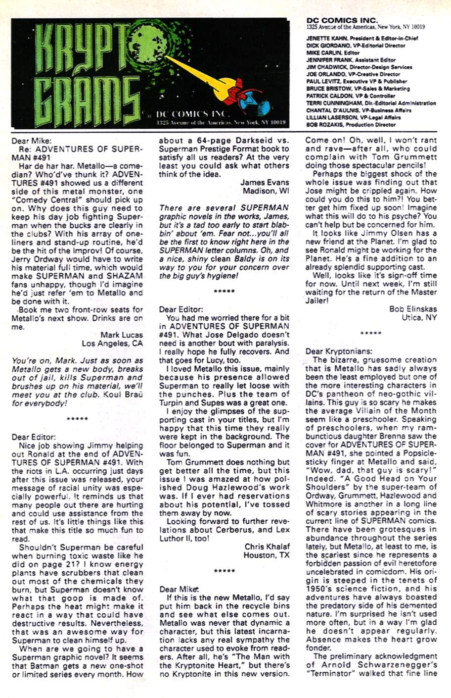 Read online Adventures of Superman (1987) comic -  Issue #495 - 24