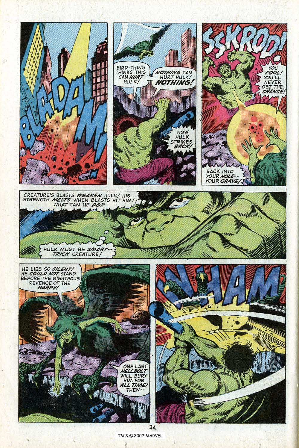 Read online The Incredible Hulk (1968) comic -  Issue #168 - 26
