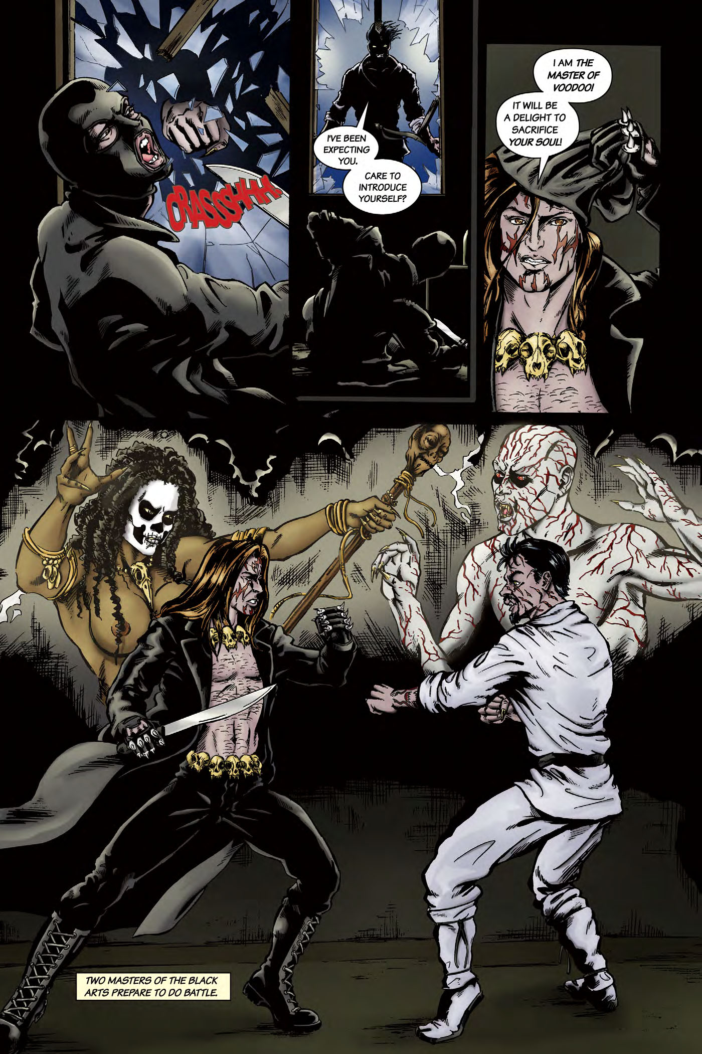 Read online Kung Fu Satanist comic -  Issue #1 - 21
