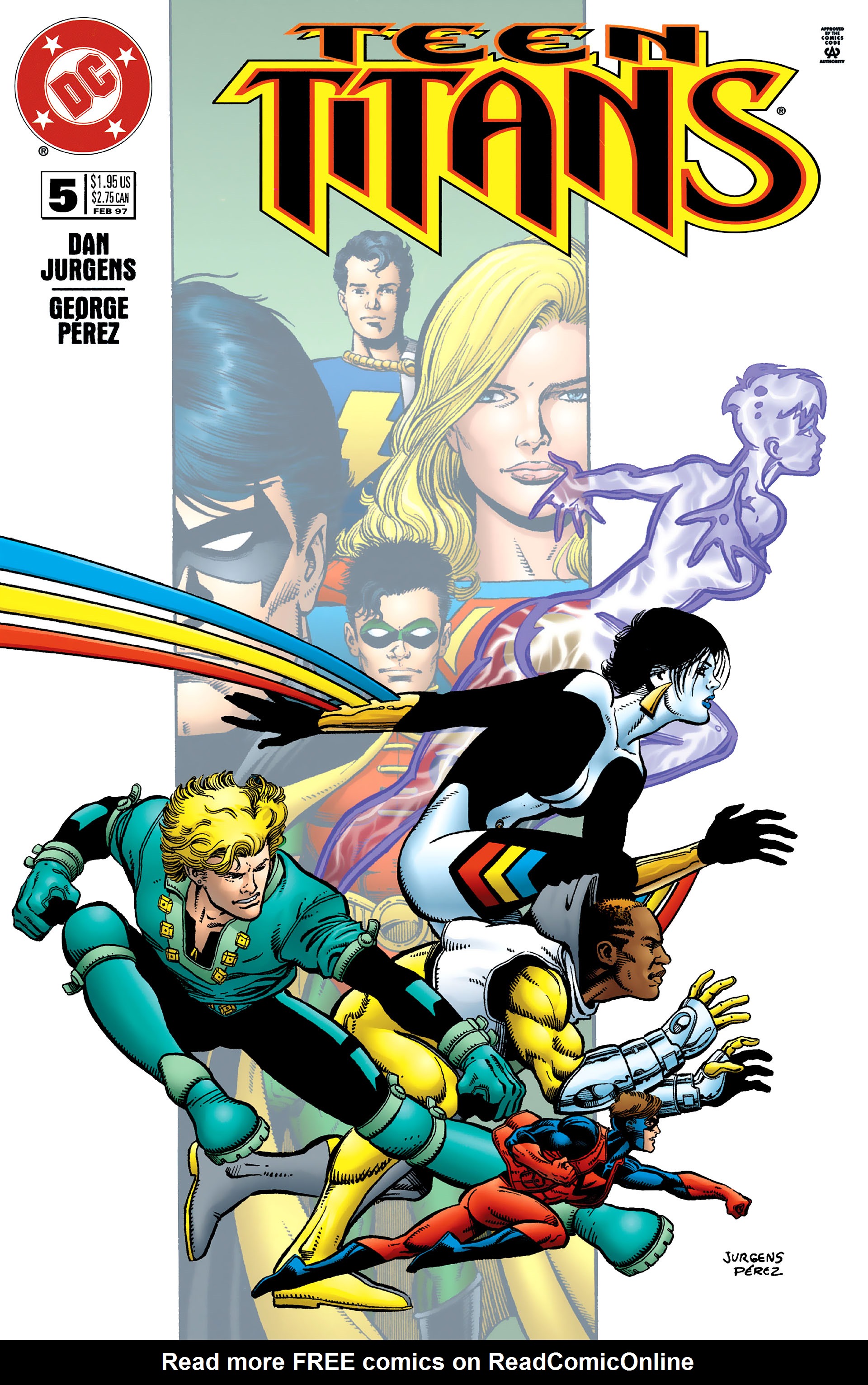 Read online Teen Titans (1996) comic -  Issue #5 - 1