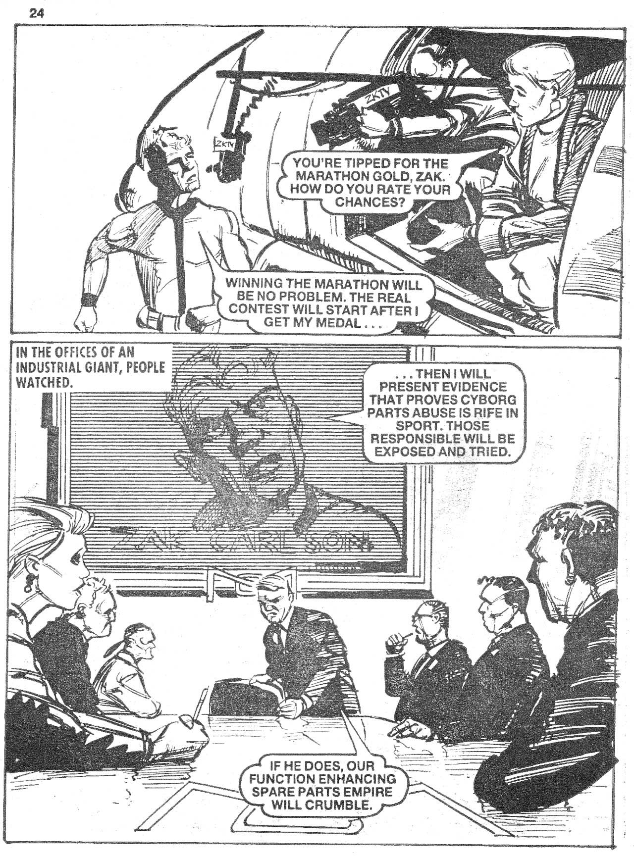 Read online Starblazer comic -  Issue #243 - 24