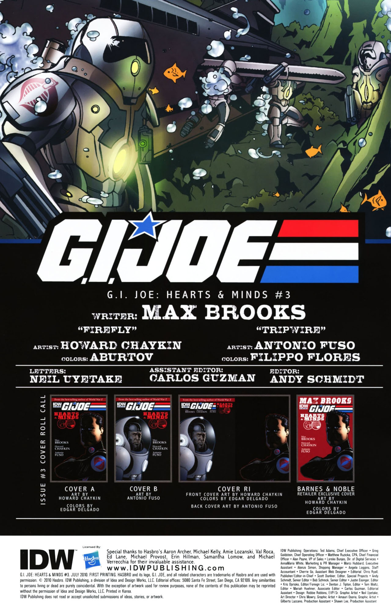 Read online G.I. Joe: Hearts & Minds comic -  Issue #3 - 3
