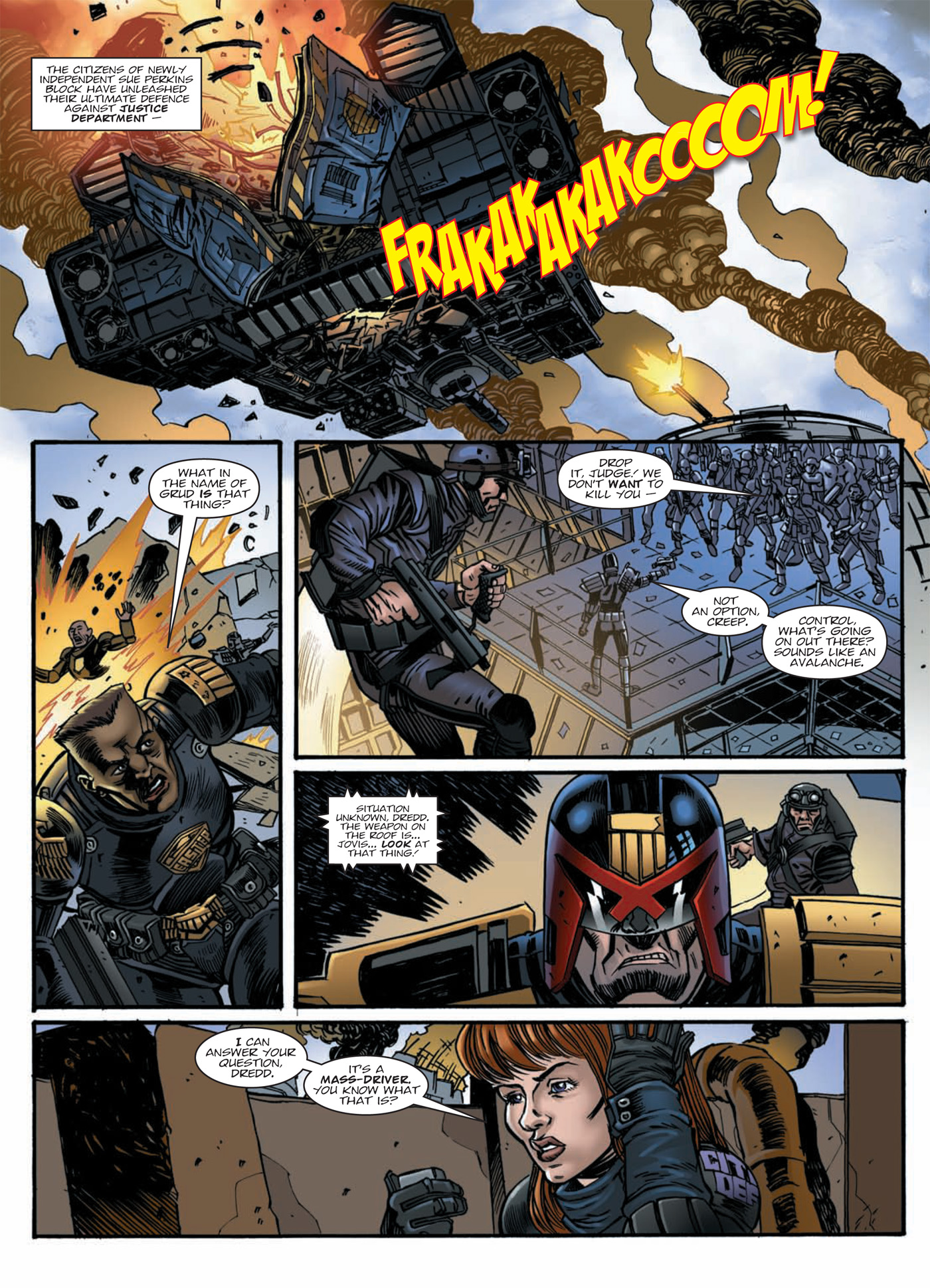 Read online Judge Dredd: Day of Chaos: Fallout comic -  Issue # TPB (Part 1) - 18
