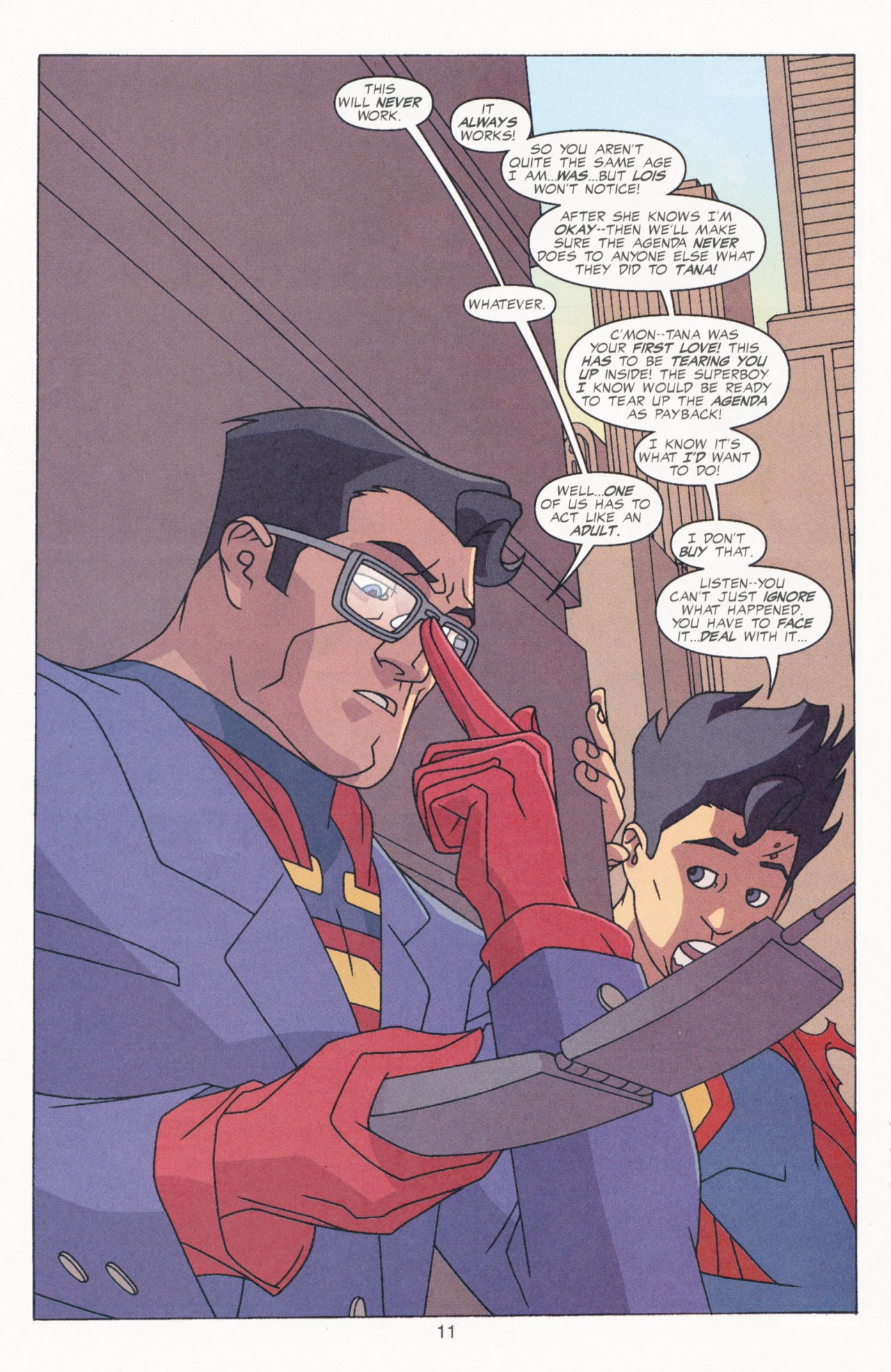 Read online Sins of Youth comic -  Issue # Superman Jr. and Superboy Sr - 18