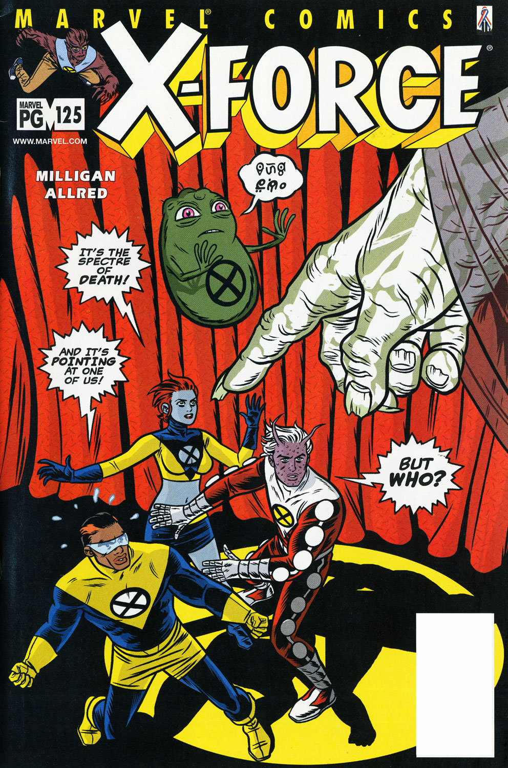 Read online X-Force (1991) comic -  Issue #125 - 1