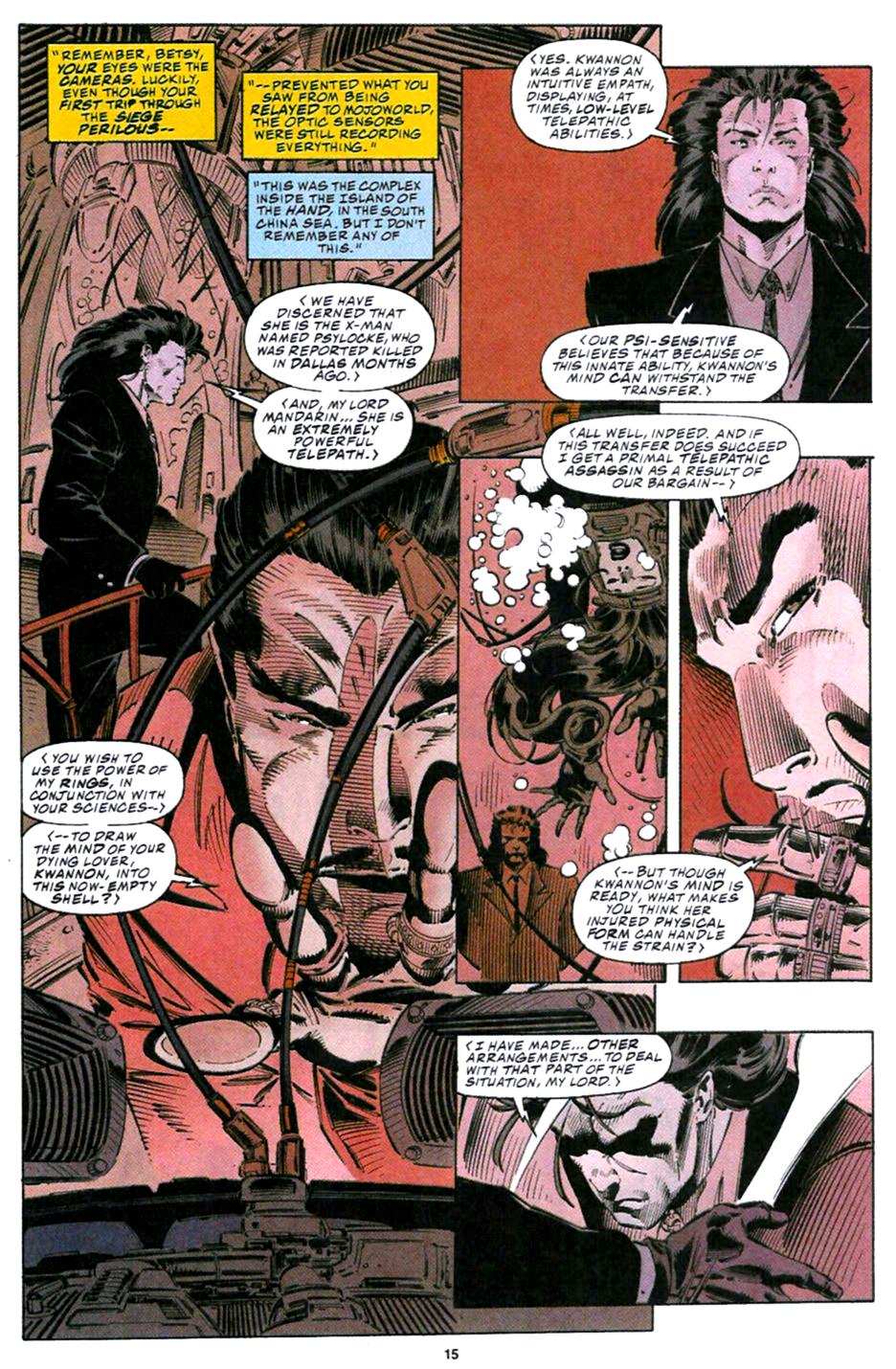 Read online X-Men (1991) comic -  Issue #32 - 10