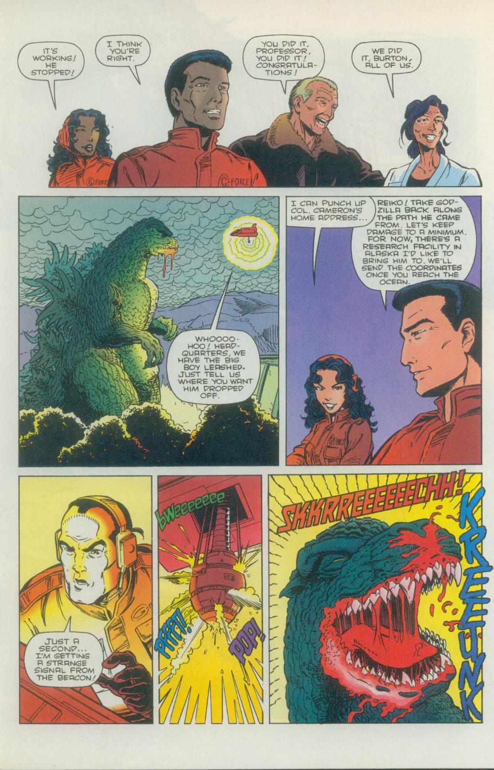 Read online Godzilla (1995) comic -  Issue #1 - 16