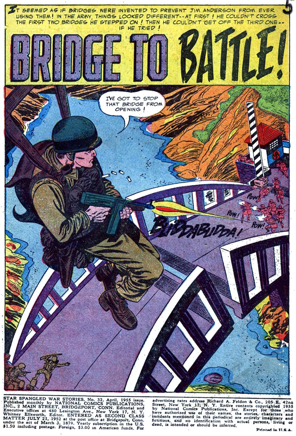 Read online Star Spangled War Stories (1952) comic -  Issue #32 - 3