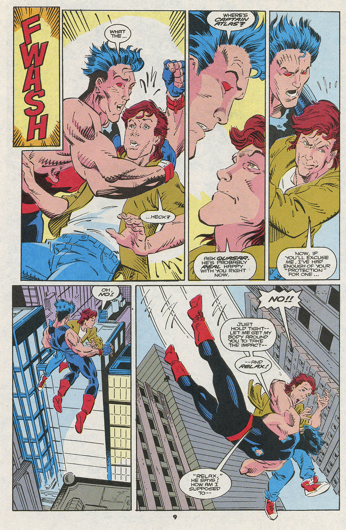 Read online Wonder Man (1991) comic -  Issue #7 - 8