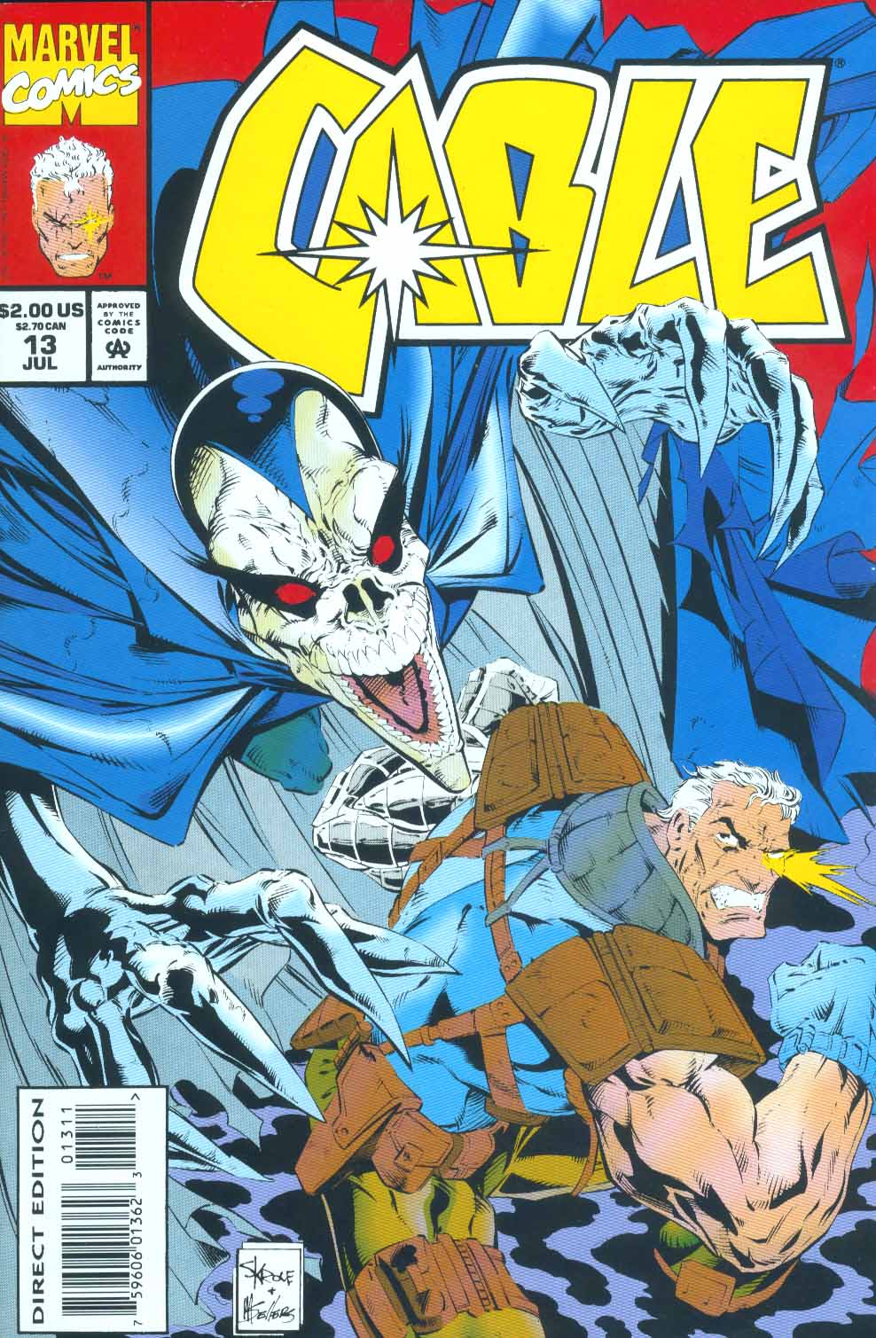 Read online Cable (1993) comic -  Issue #13 - 1