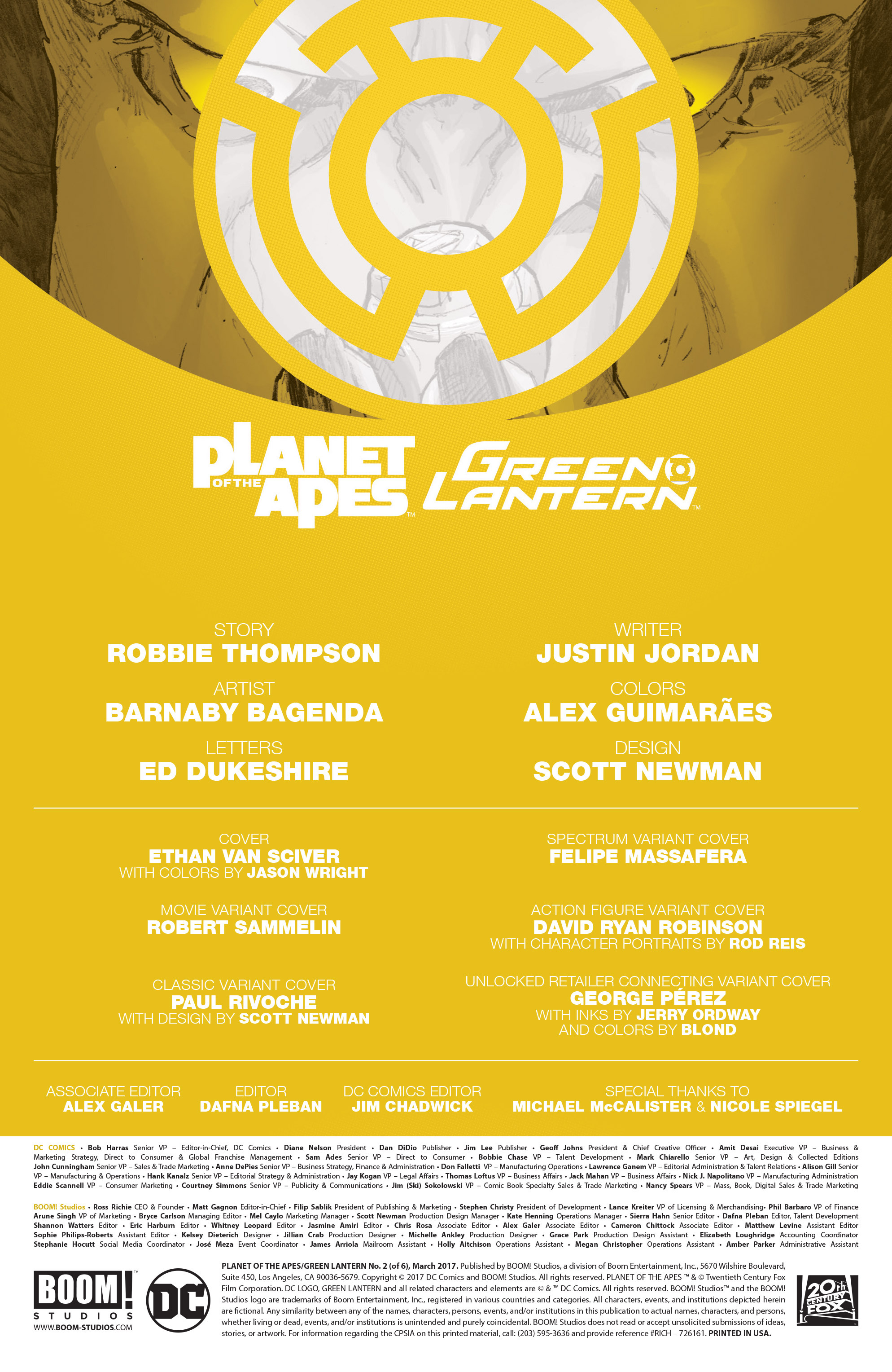 Read online Planet of the Apes/Green Lantern comic -  Issue #2 - 2