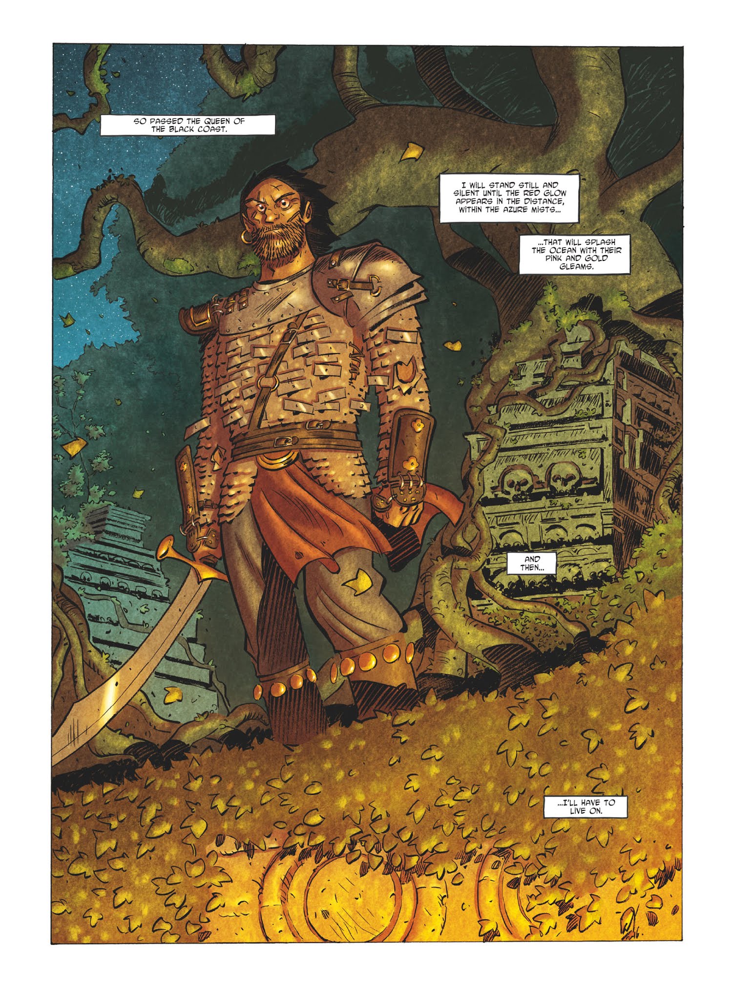 Read online Conan le Cimmérien - La Reine de la côte noire comic -  Issue #1 - 47