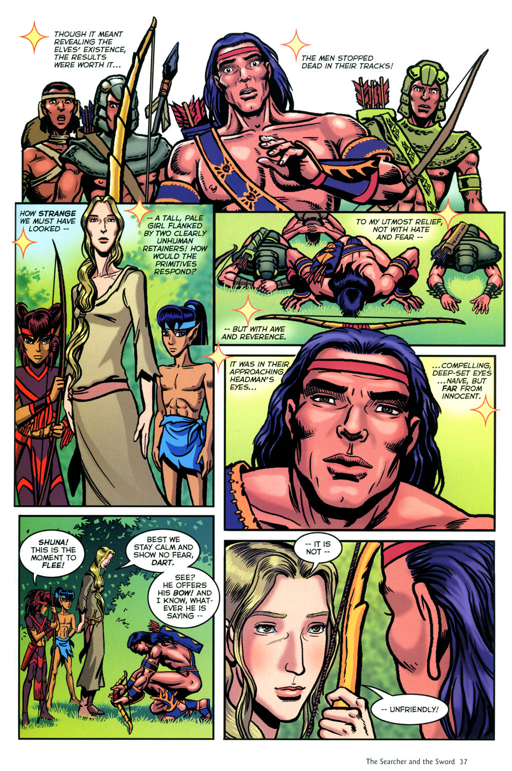 Read online Elfquest: The Searcher and the Sword comic -  Issue # TPB - 38