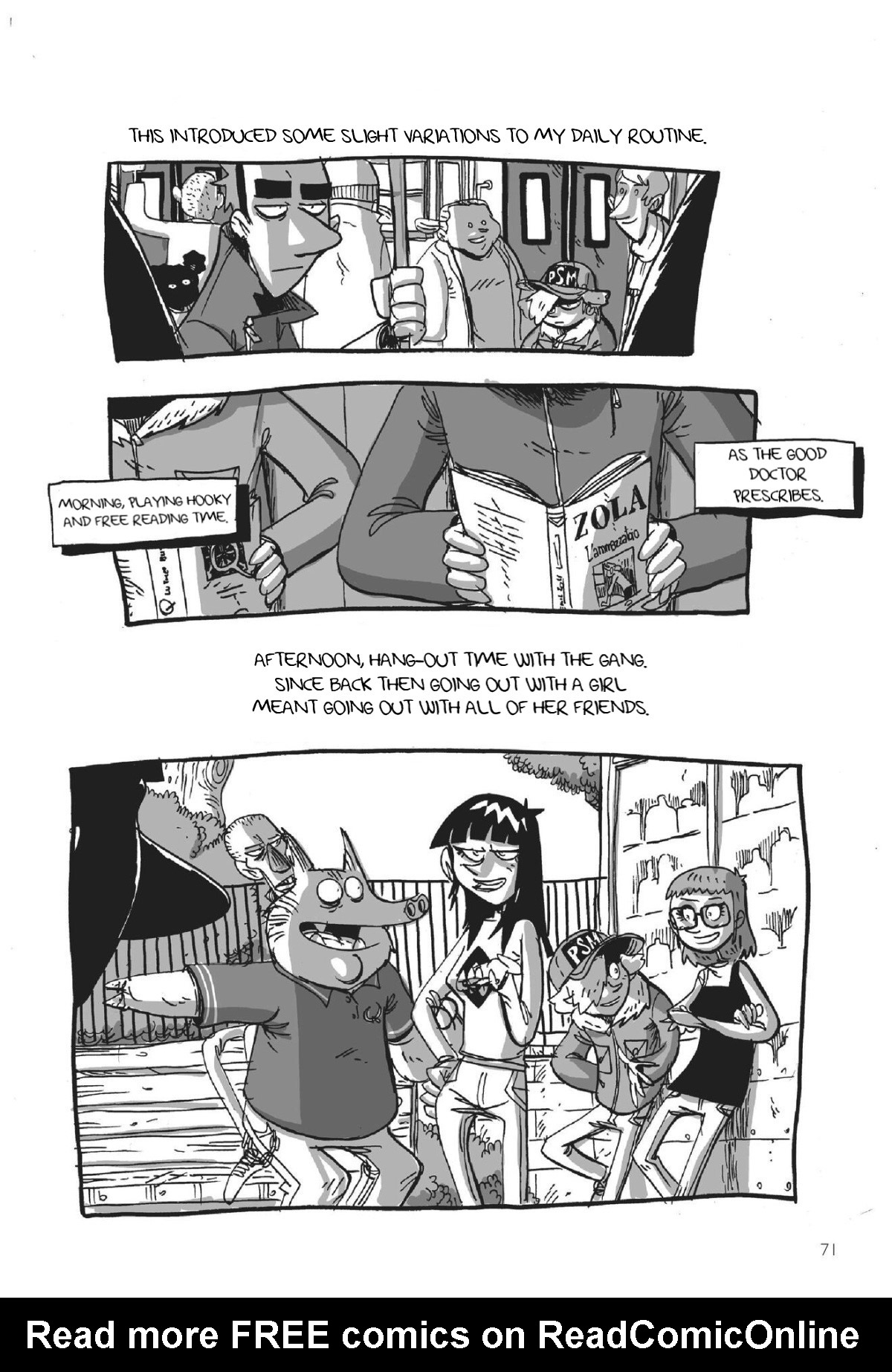 Read online Skeletons comic -  Issue # TPB (Part 1) - 72