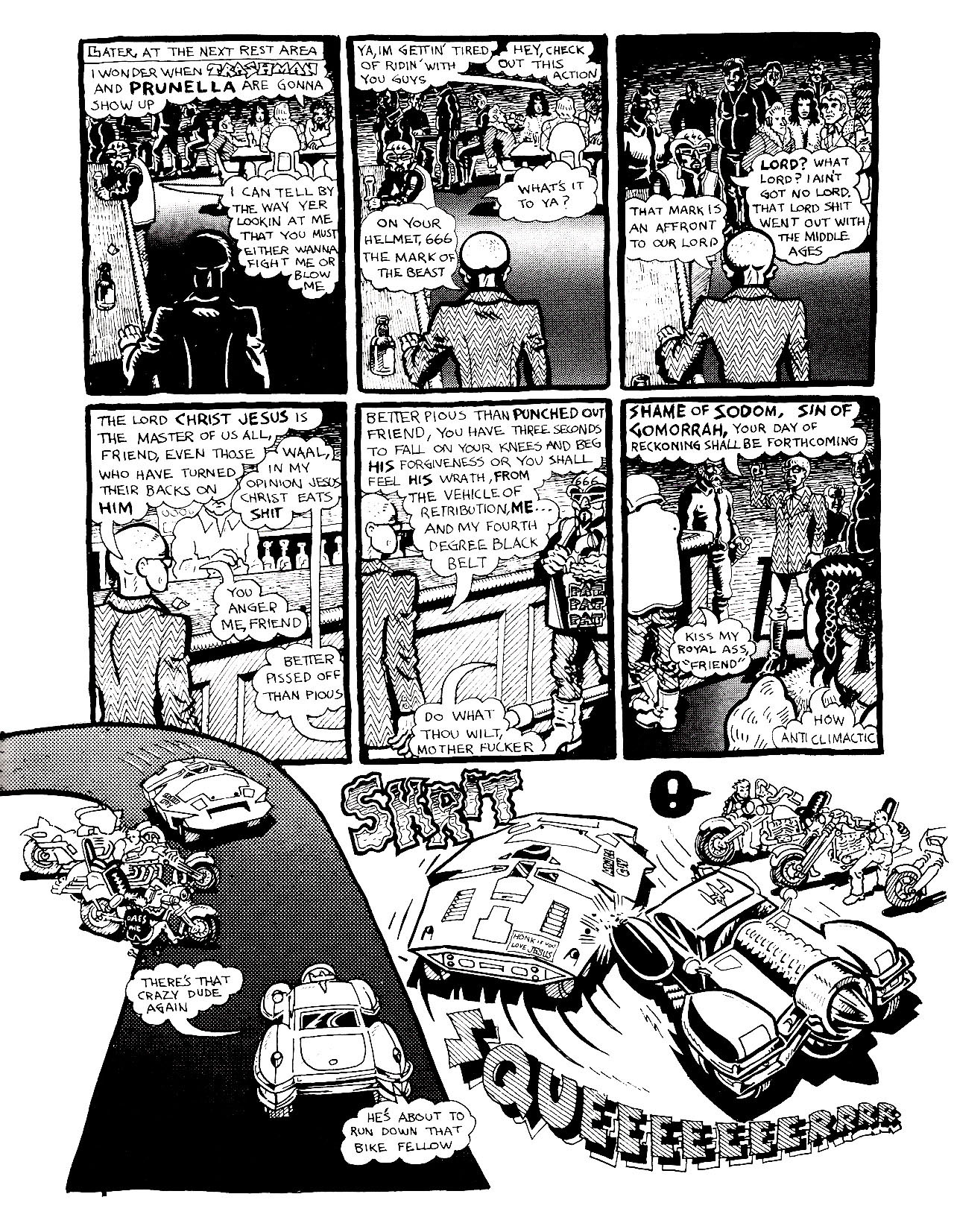 Read online Trashman Lives! comic -  Issue # TPB - 95