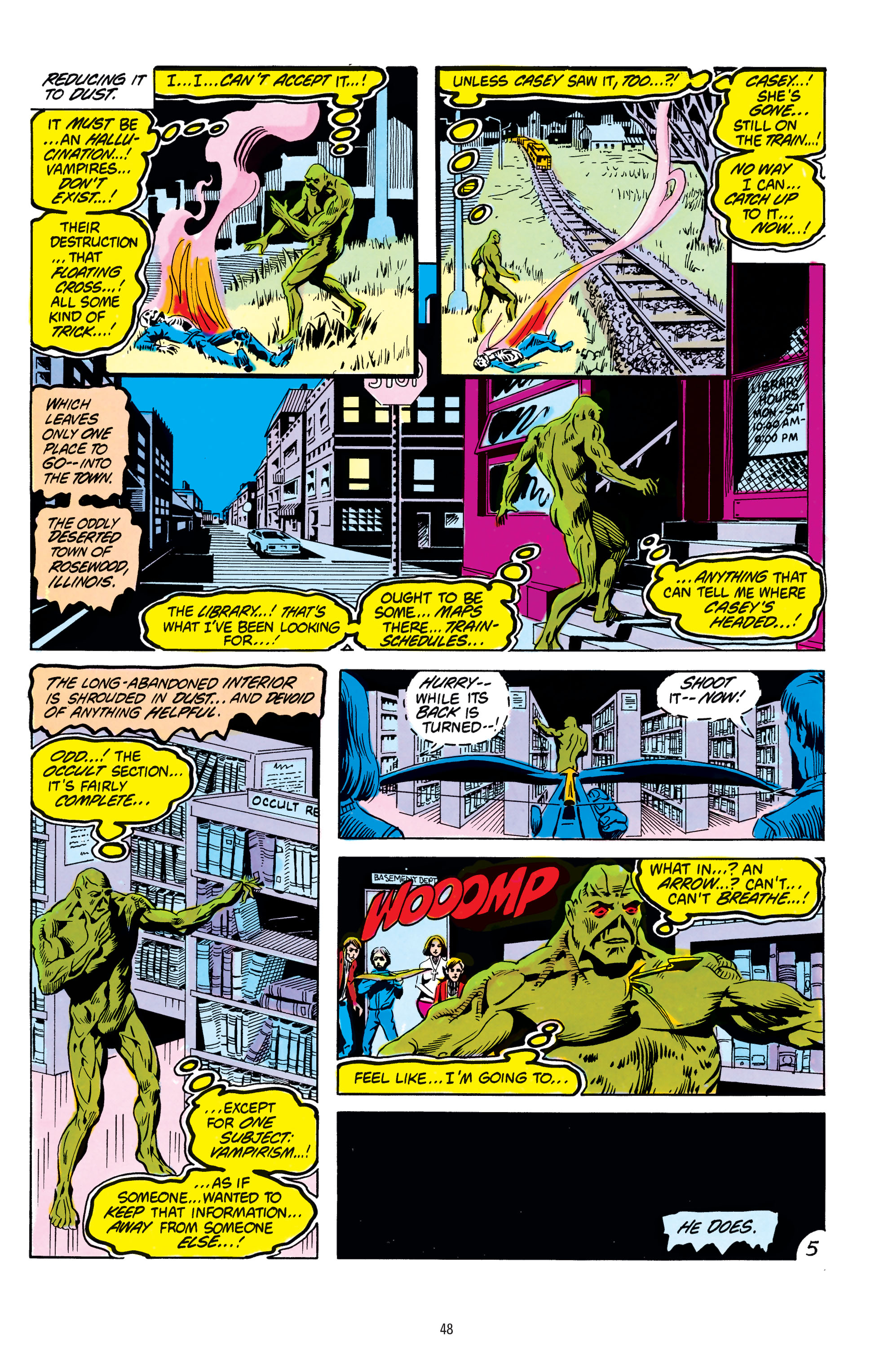 Read online Swamp Thing: The Bronze Age comic -  Issue # TPB 3 (Part 1) - 46