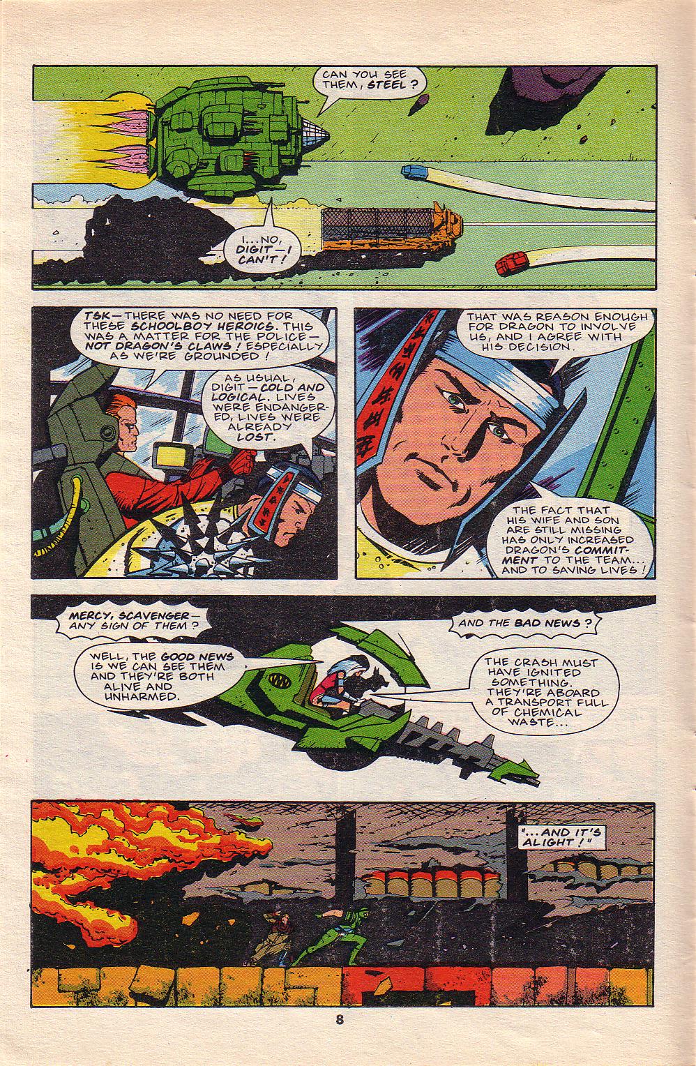 Read online Dragon's Claws comic -  Issue #10 - 7
