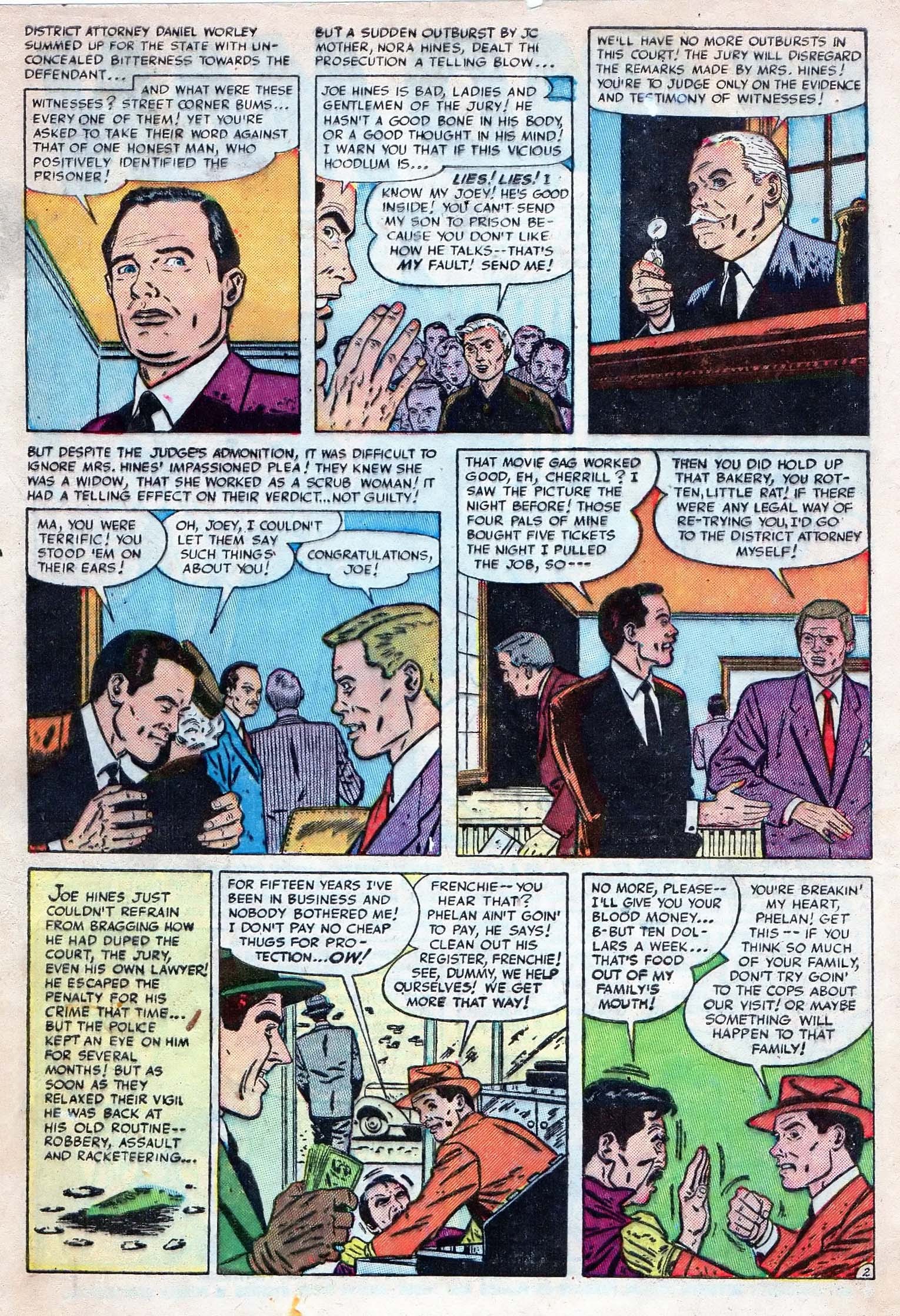 Read online Justice (1947) comic -  Issue #33 - 4