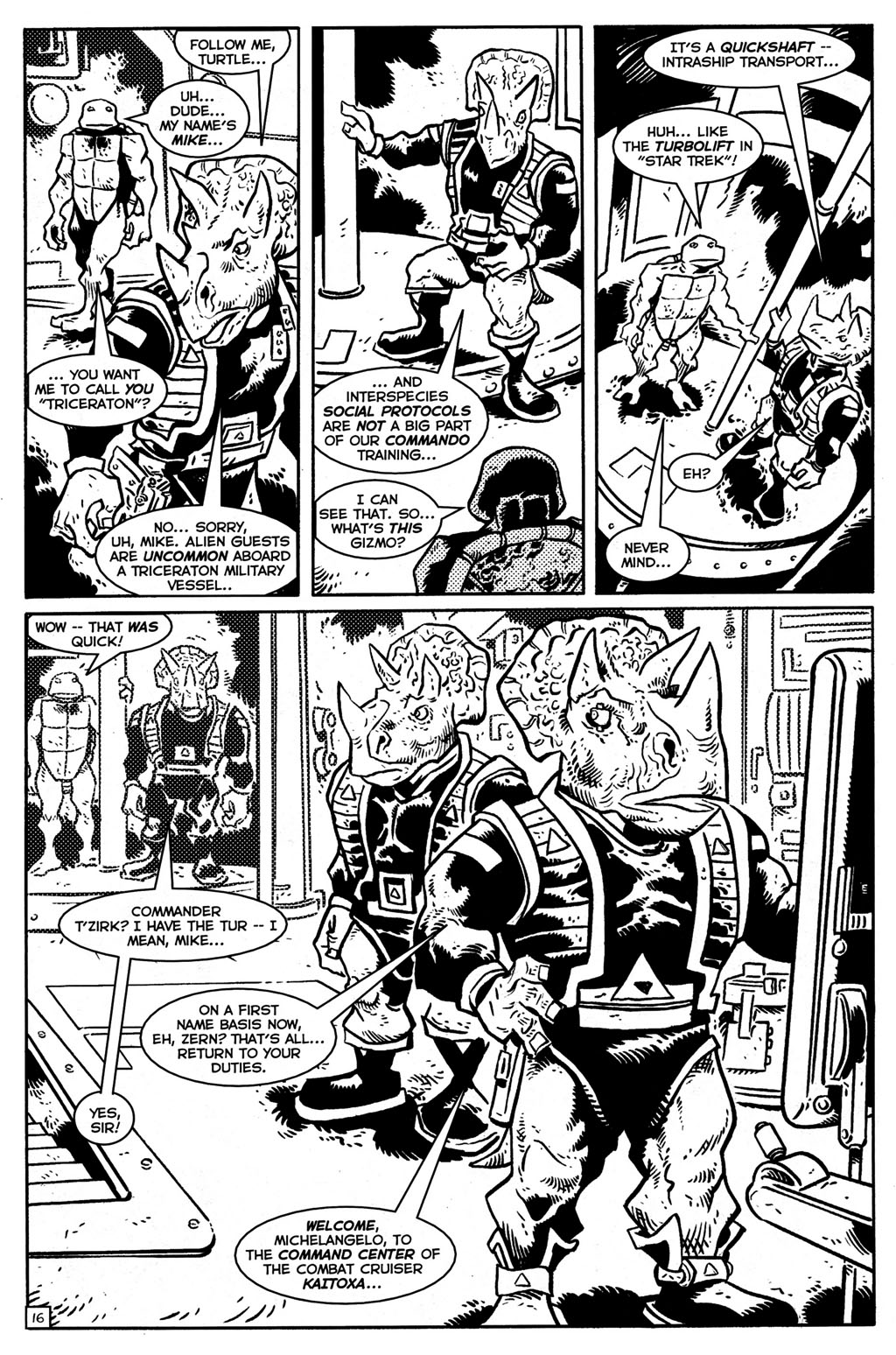 Read online TMNT: Teenage Mutant Ninja Turtles comic -  Issue #28 - 17
