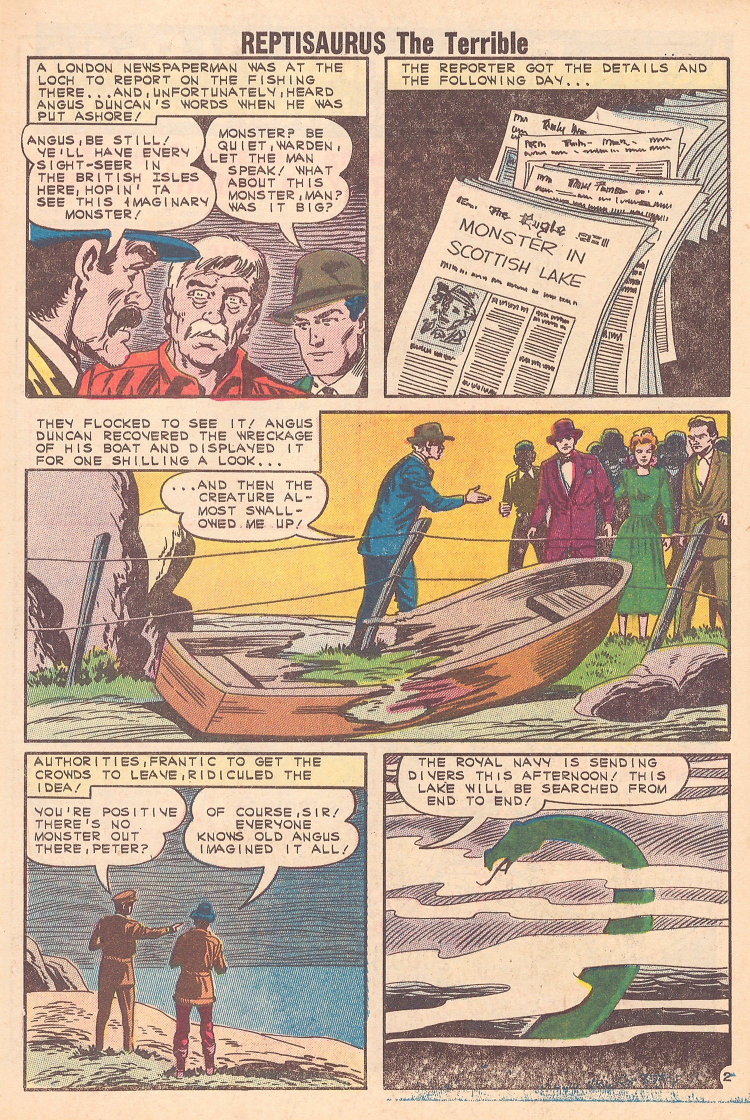 Read online Reptisaurus comic -  Issue #3 - 32