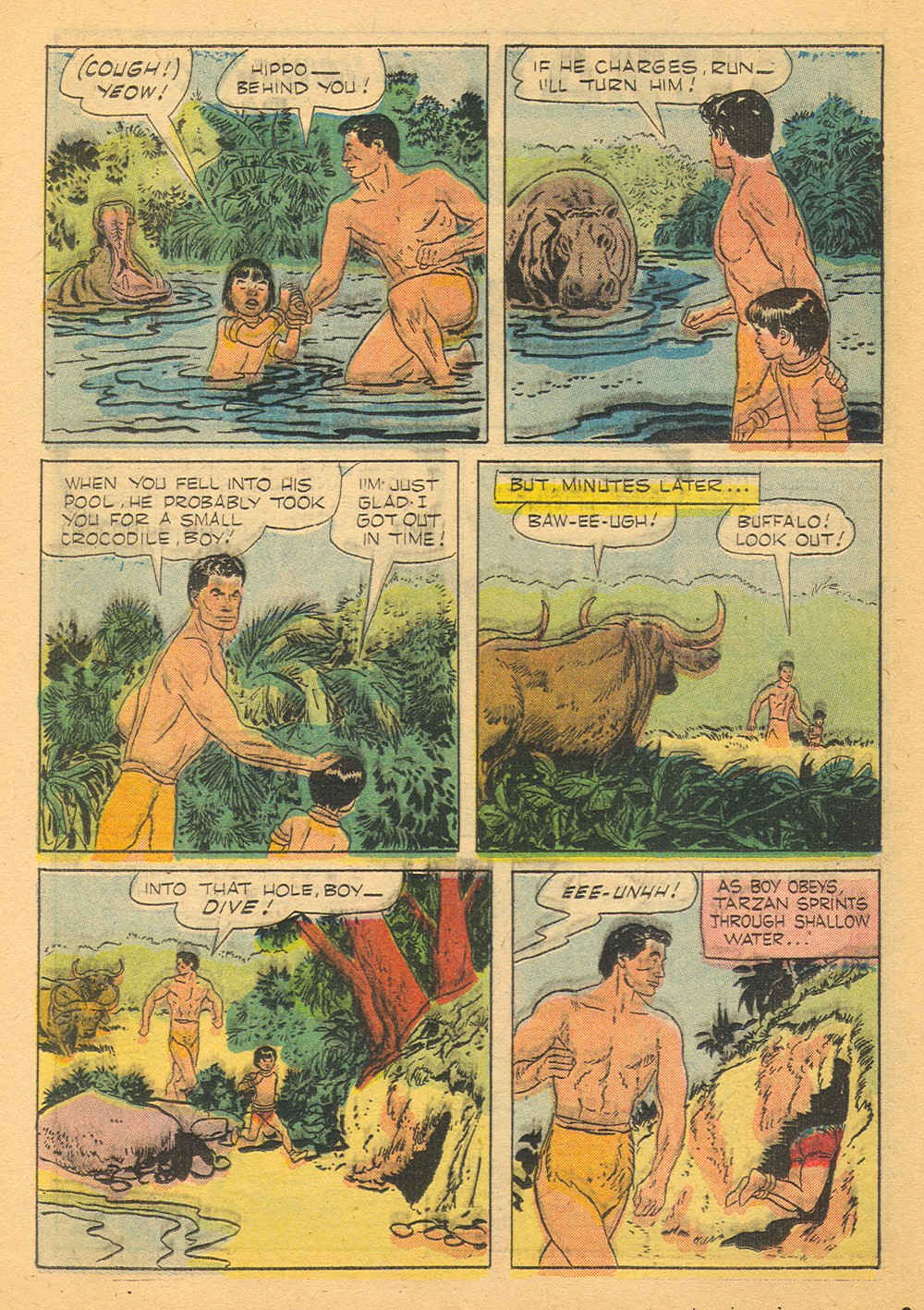 Read online Tarzan (1948) comic -  Issue #95 - 20
