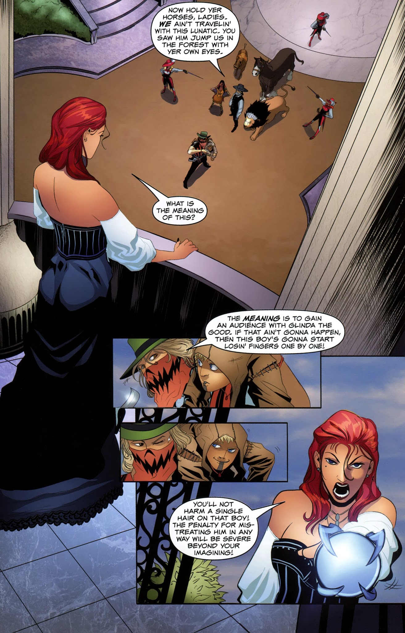 Read online Legend of Oz: The Wicked West comic -  Issue #5 - 4