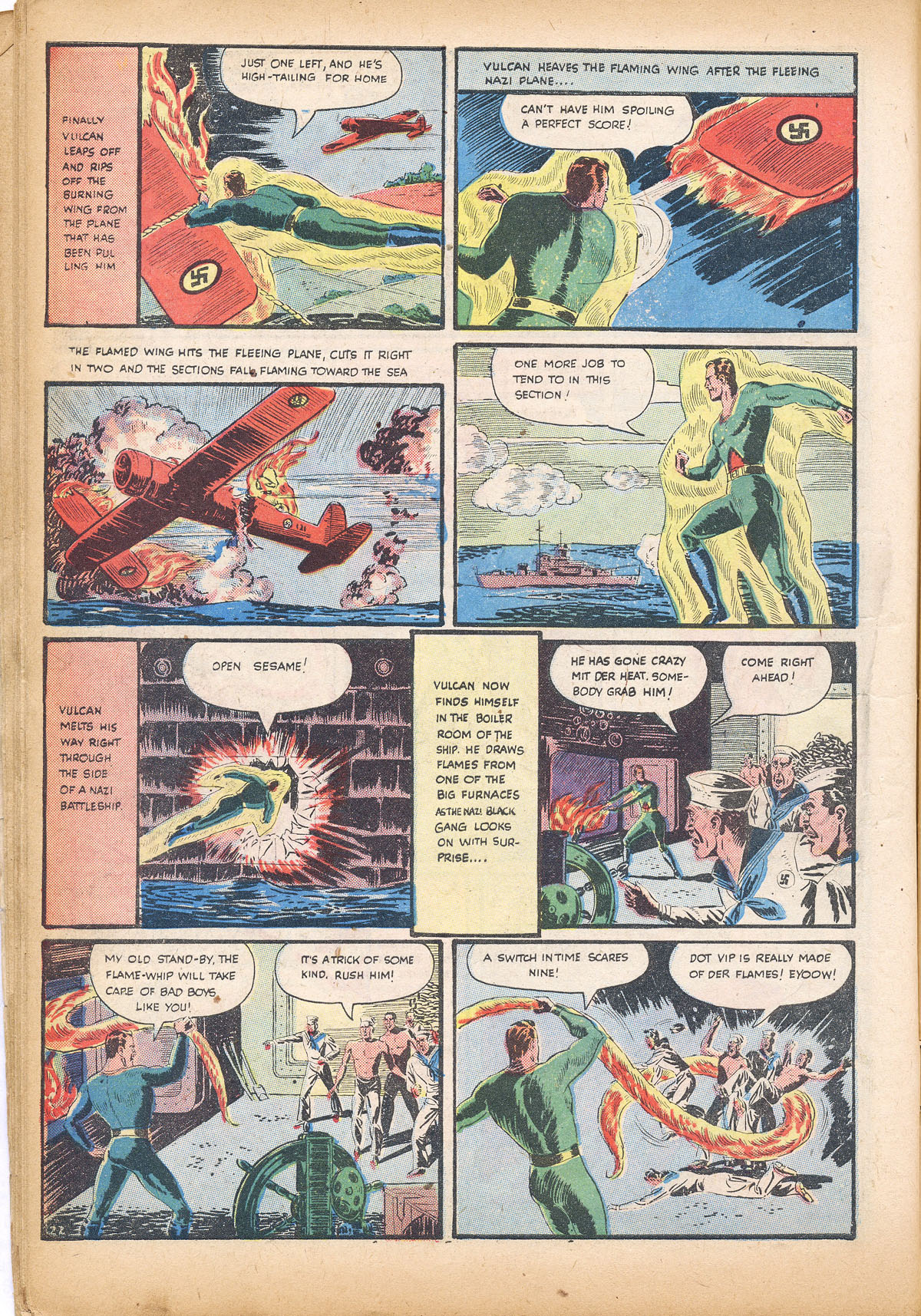 Read online Super-Mystery Comics comic -  Issue #11 - 25