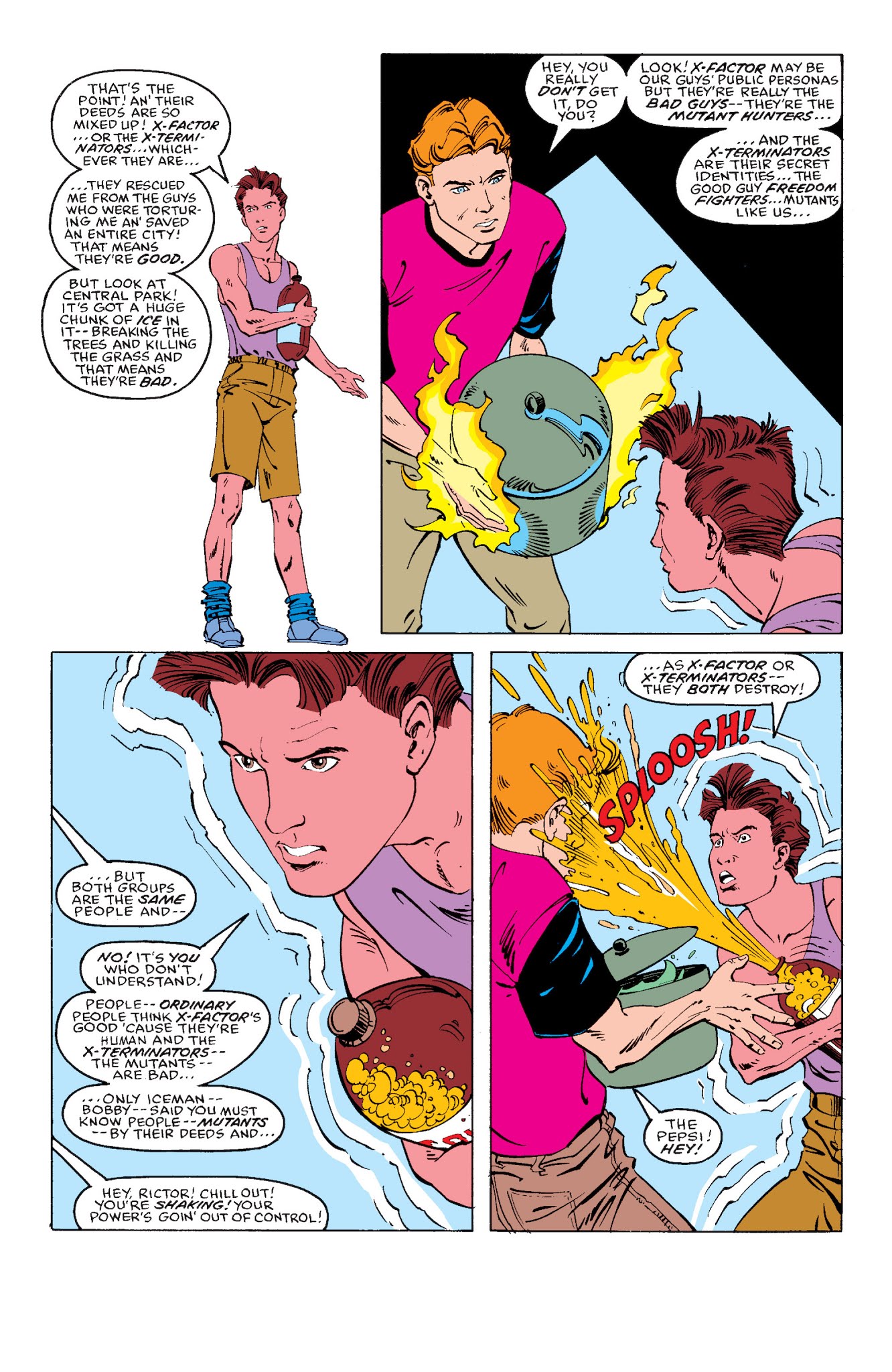 Read online X-Men: Fall of the Mutants comic -  Issue # TPB 2 (Part 1) - 53