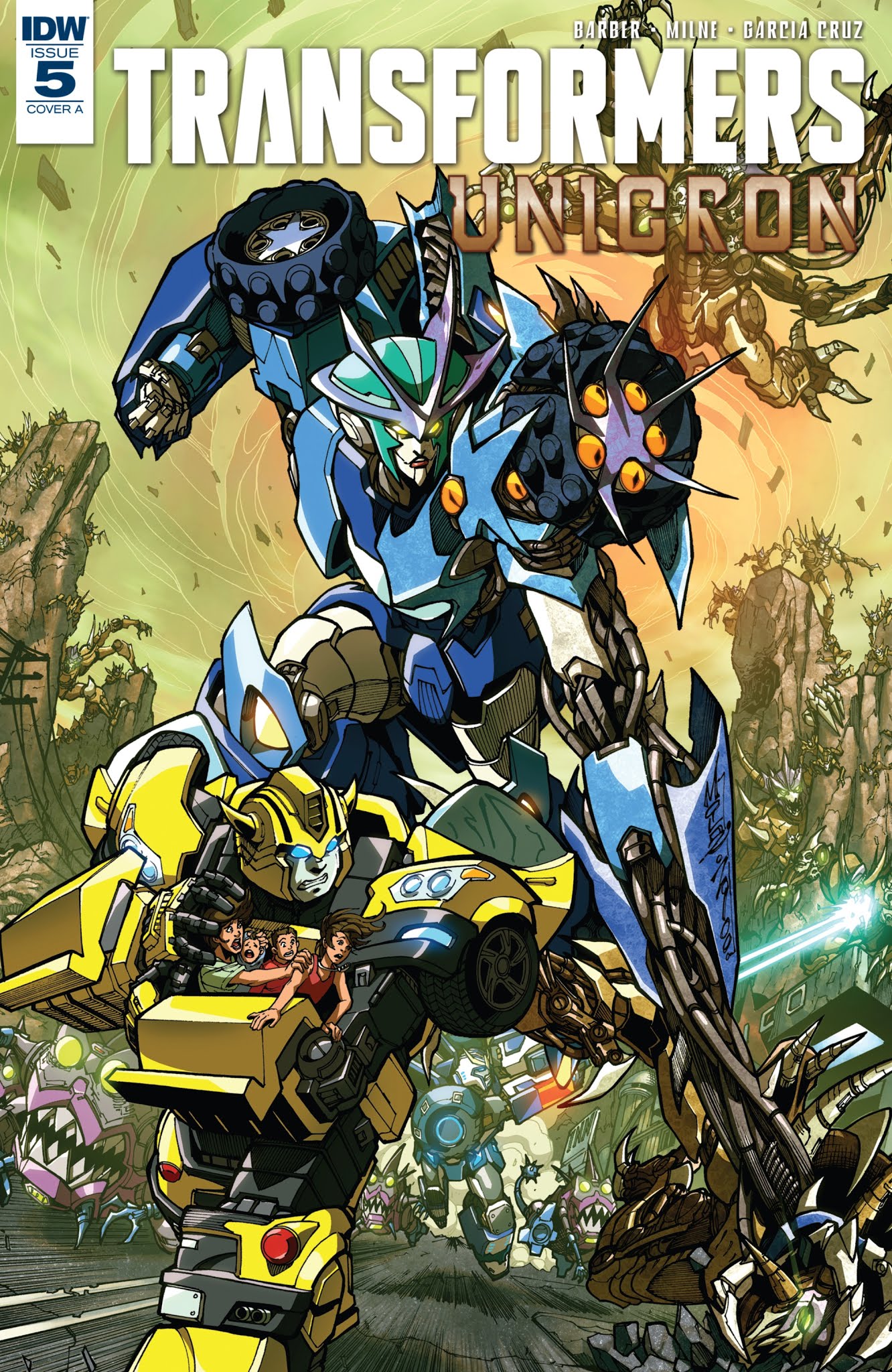 Read online Transformers: Unicron comic -  Issue #5 - 1