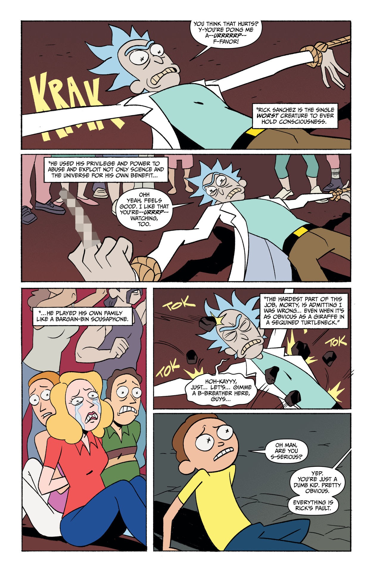 Read online Rick and Morty: Go to Hell comic -  Issue #5 - 16