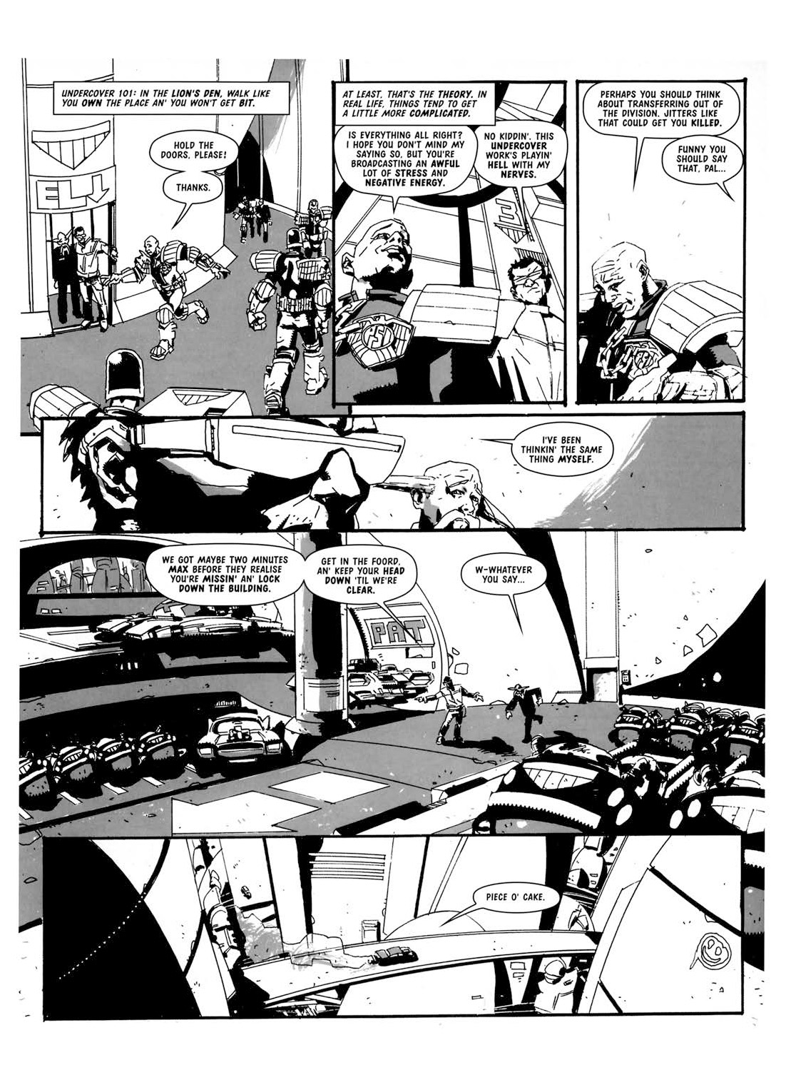 Read online Mega-City Undercover comic -  Issue # TPB 1 - 12