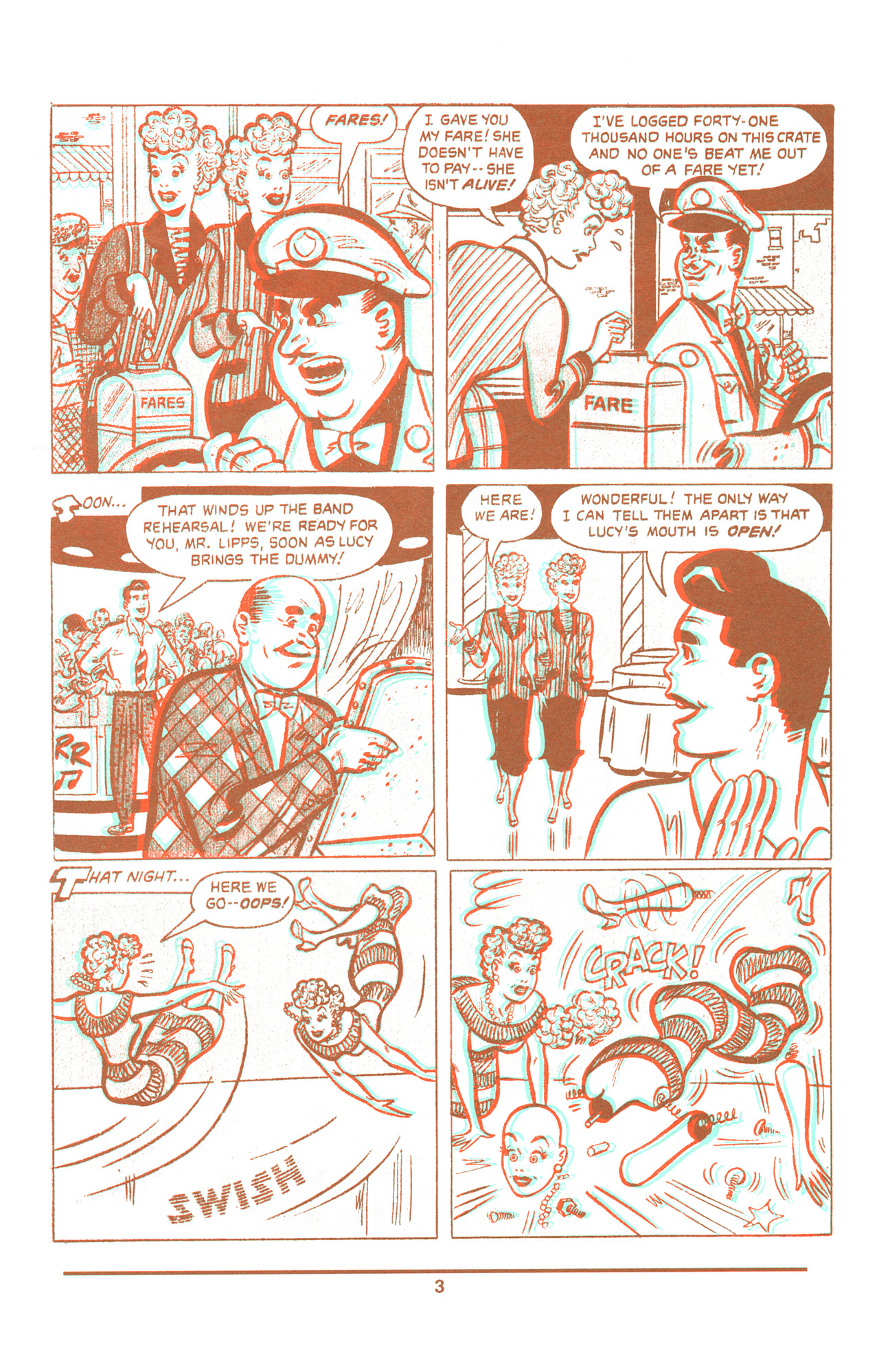 Read online I Love Lucy in 3-D comic -  Issue # Full - 5