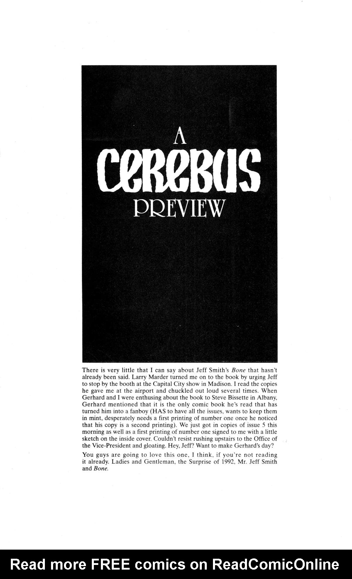 Cerebus Issue #161 #160 - English 23