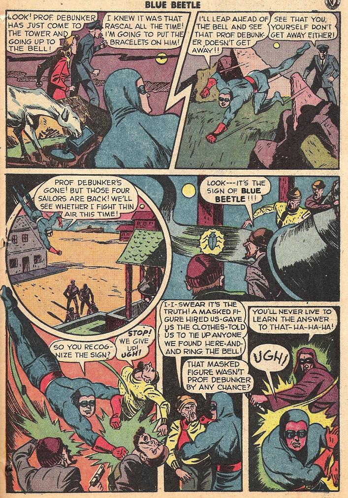 Read online The Blue Beetle comic -  Issue #38 - 45