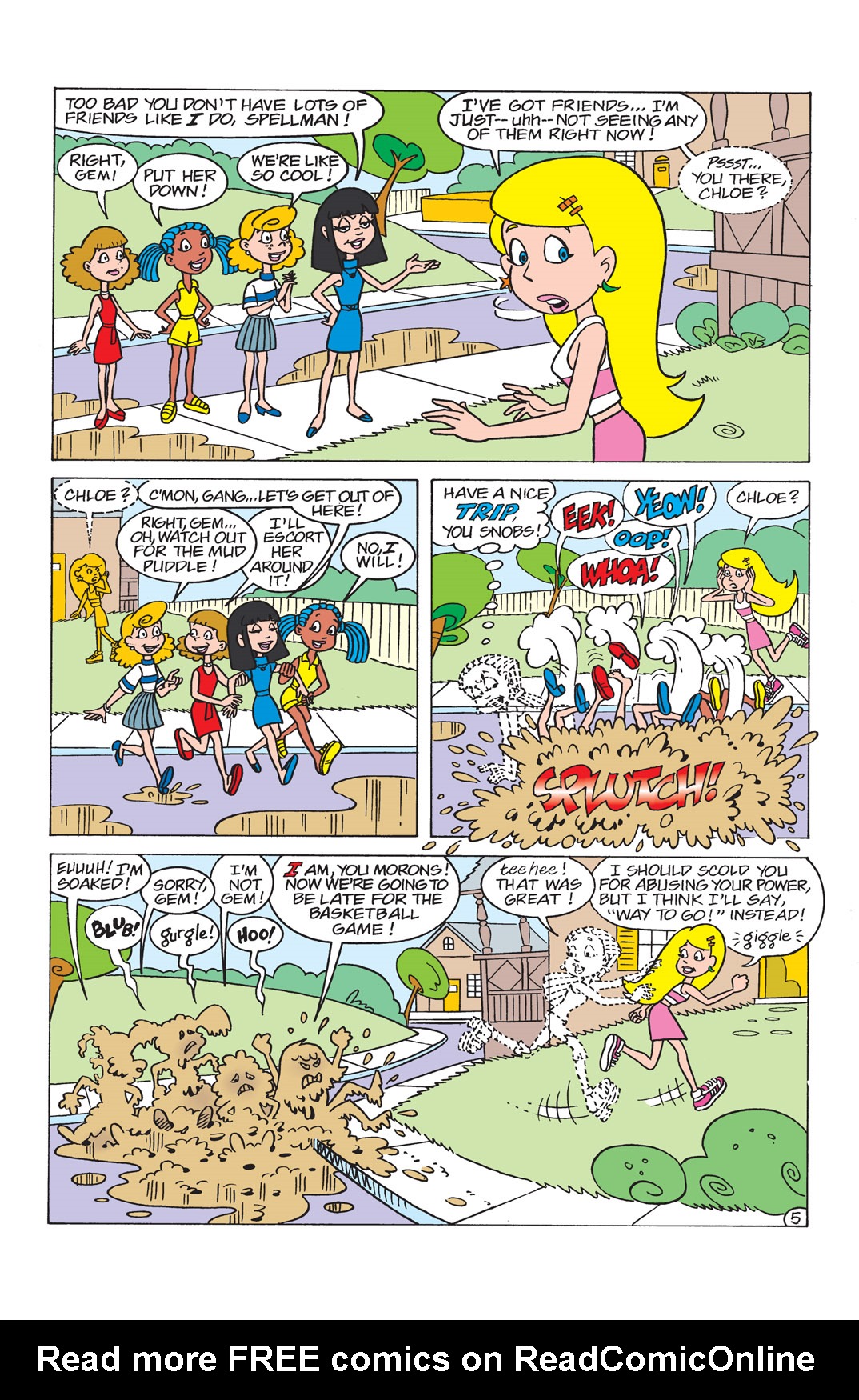 Read online Sabrina the Teenage Witch (2000) comic -  Issue #1 - 6
