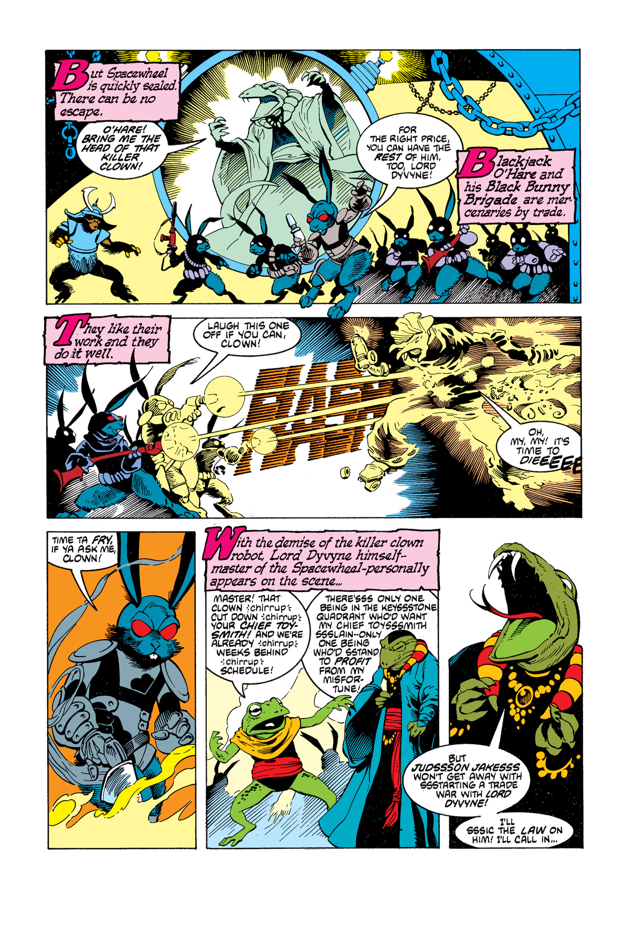 Read online Rocket Raccoon (1985) comic -  Issue #1 - 5