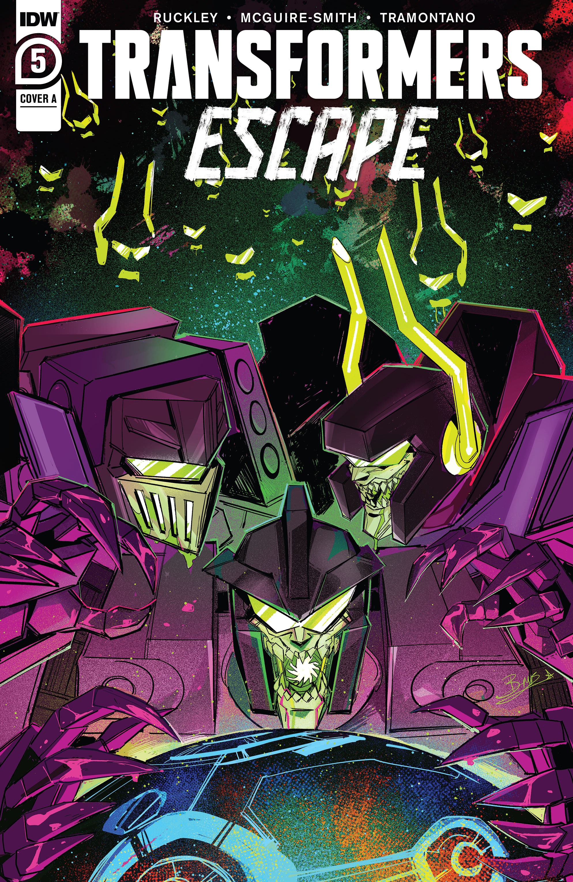 Read online Transformers: Escape comic -  Issue #5 - 1