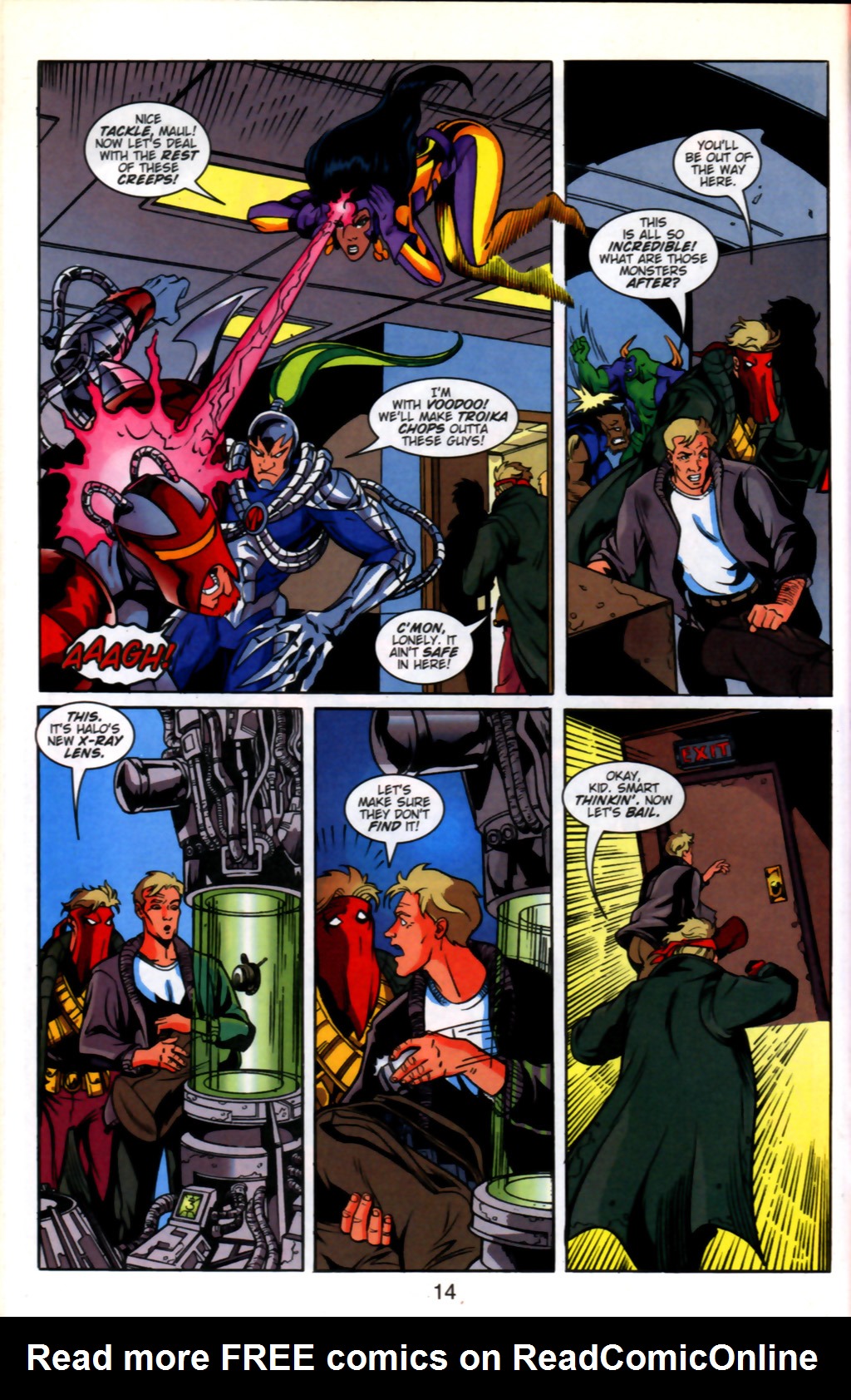 Read online WildC.A.T.s Adventures comic -  Issue #5 - 15