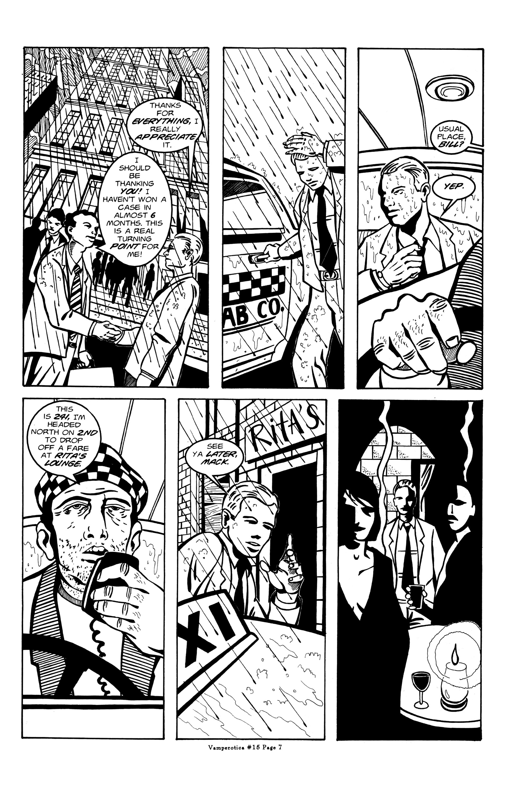 Read online Vamperotica comic -  Issue #15 - 9